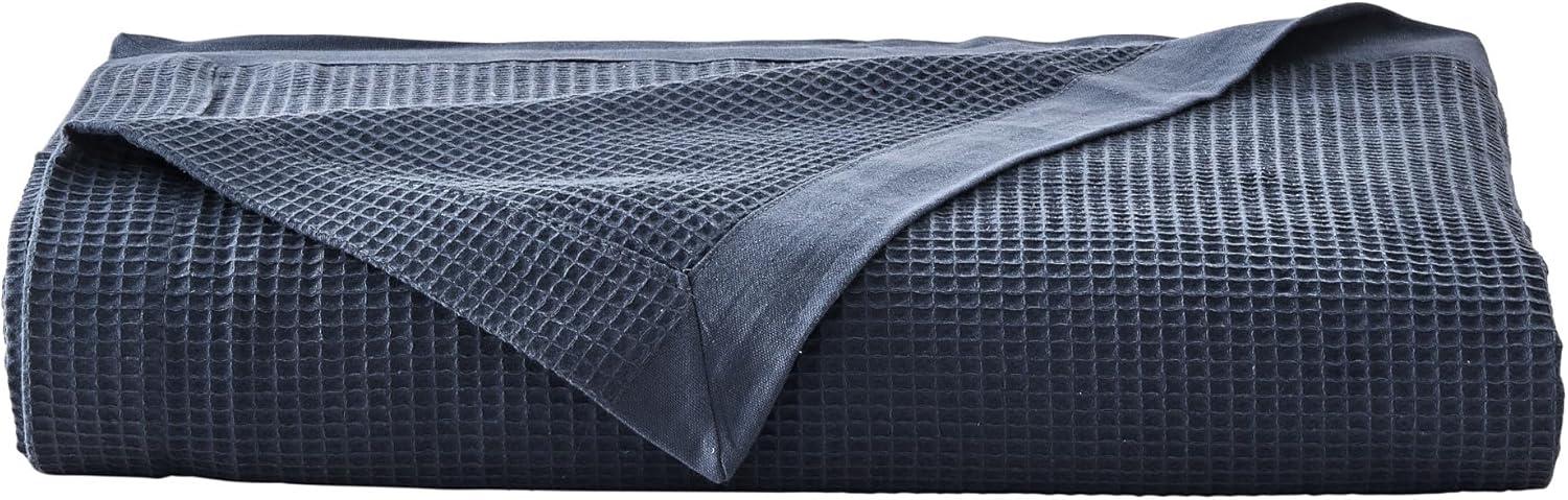 100% Cotton Lightweight Waffle Weave Summer Blanket