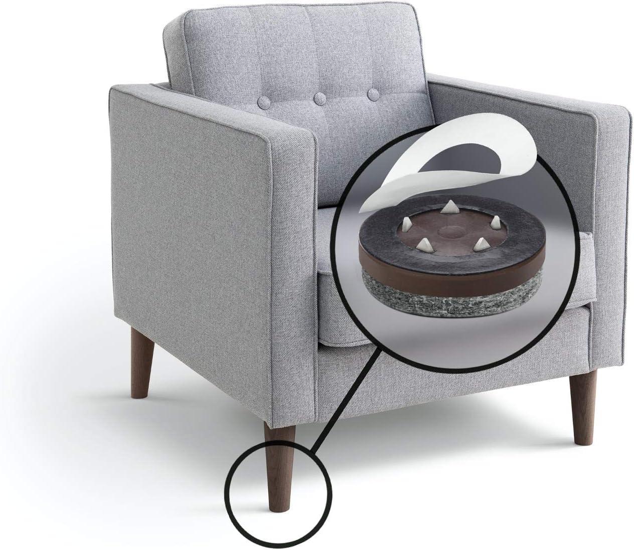 Slipstick GorillaFelt 1.5 inch Grey/Brown Plastic