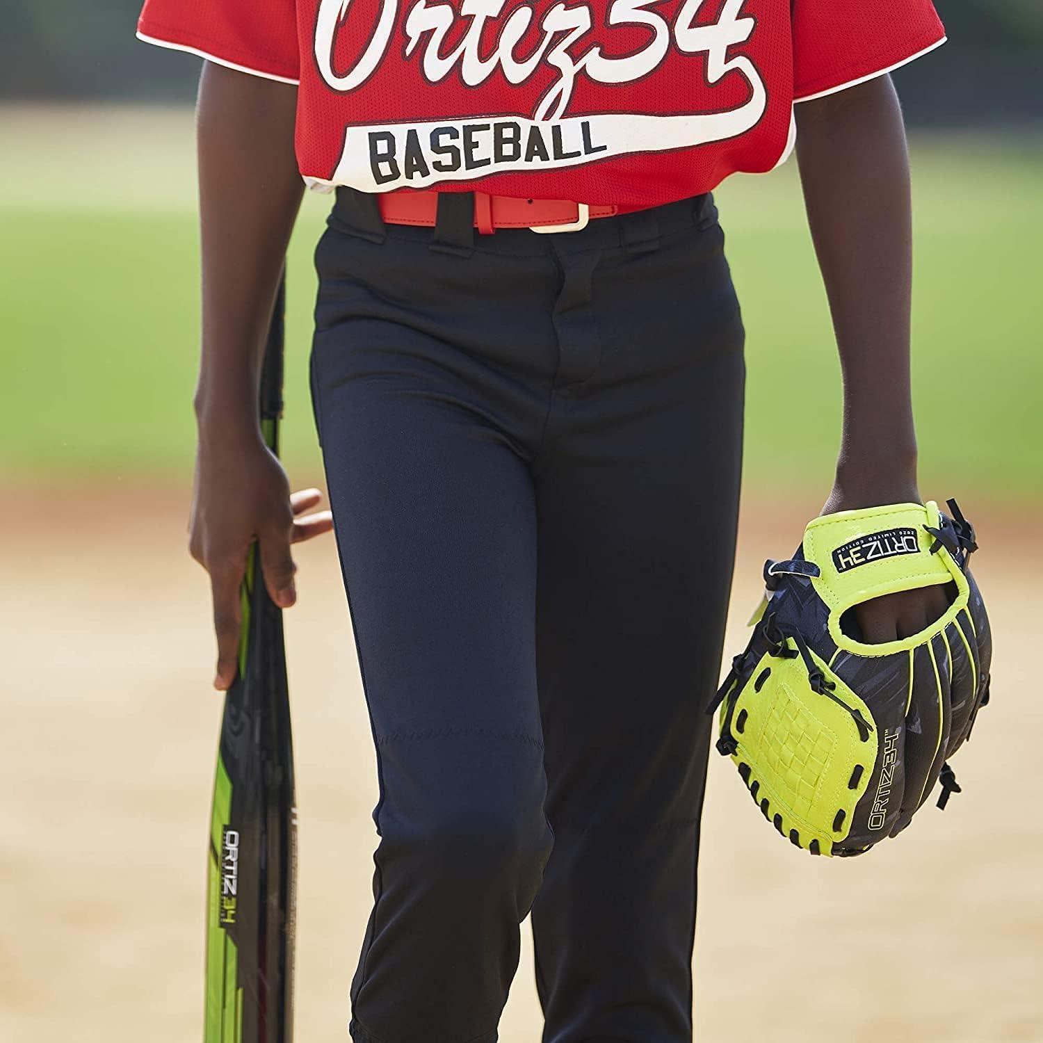 Ortiz34 Youth T-Ball Set, 25” Signature Aluminum T-Ball Bat with -10 Drop, Foam Core T-Ball, 9” Lightweight Youth Glove, Vibrant Graffiti Print