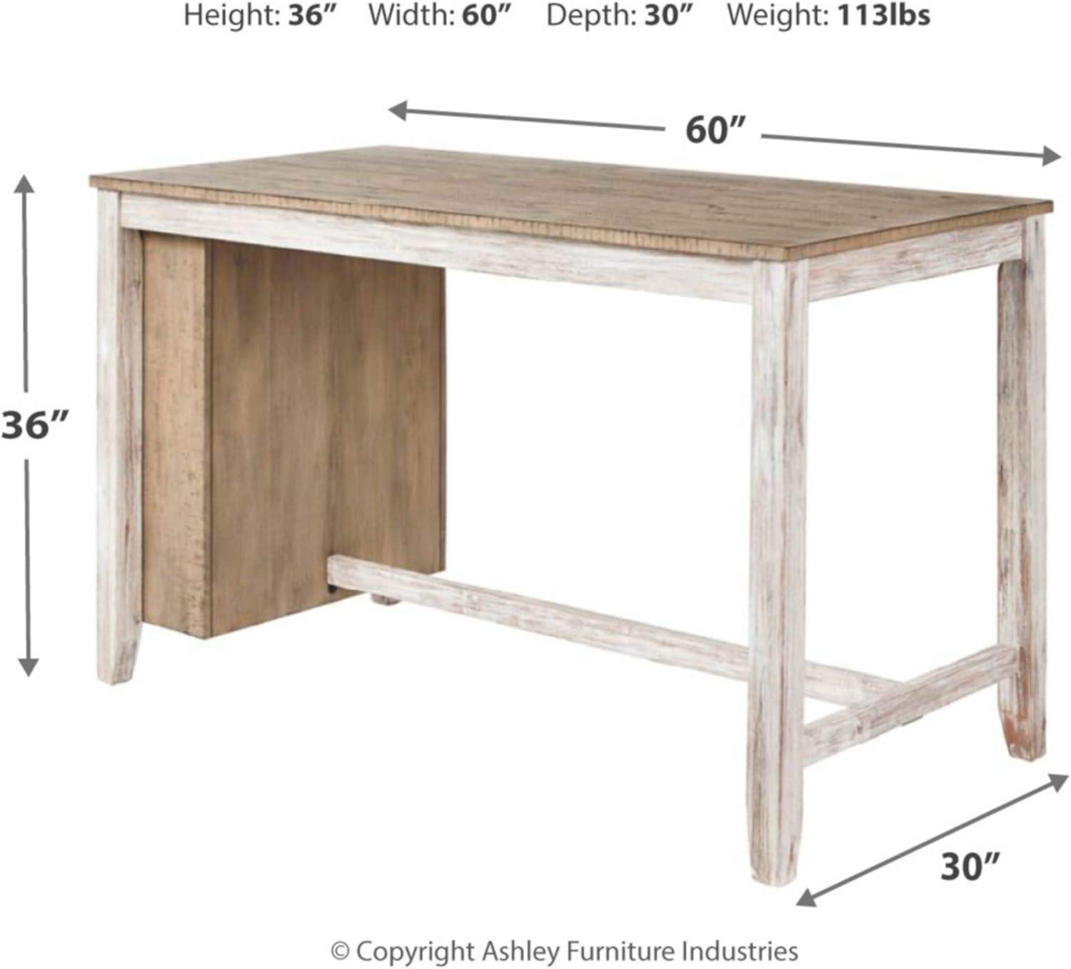 Counter Height 60" Dining Table