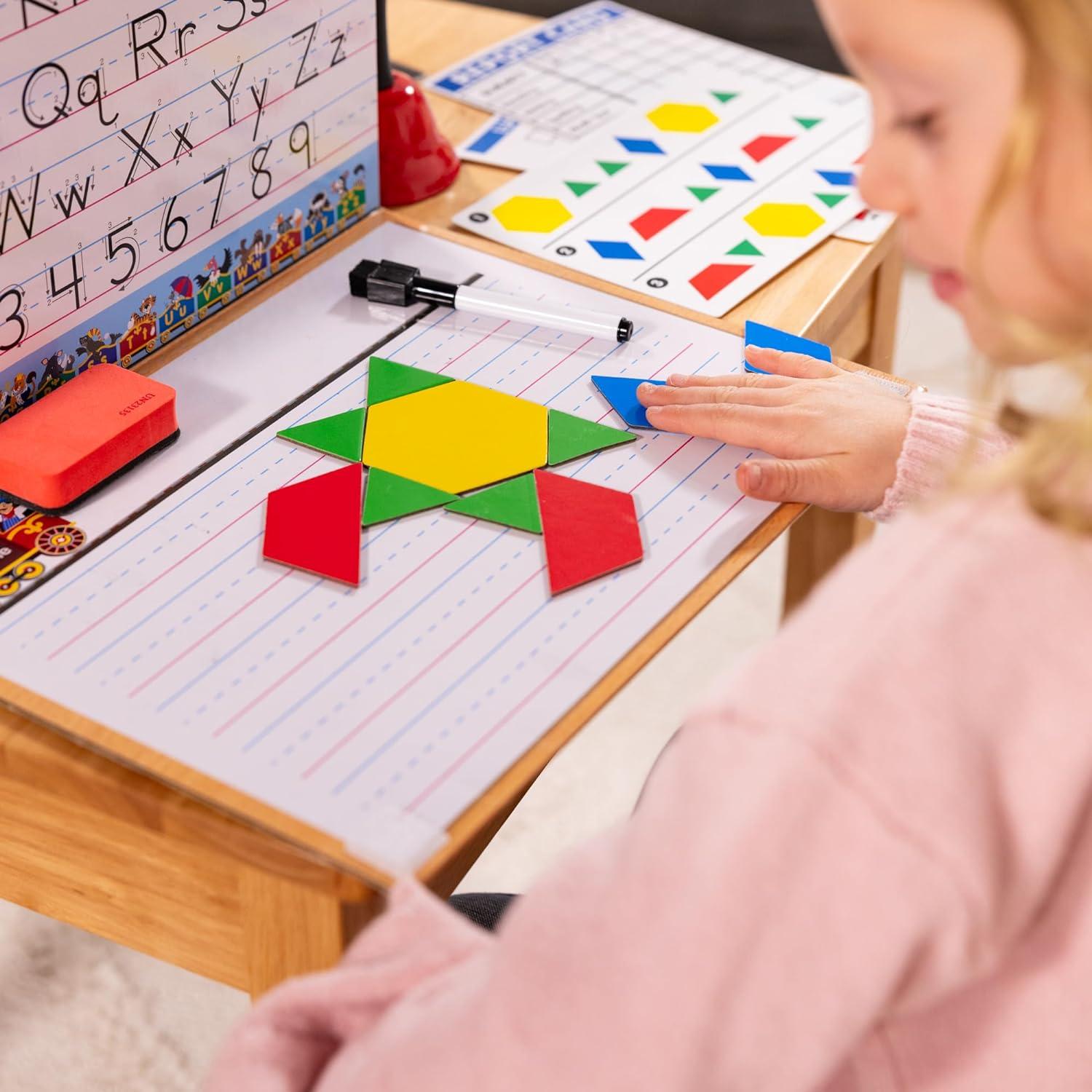 Melissa & Doug School Time! Classroom Play Set Game - Be Teacher or Student - FSC Certified