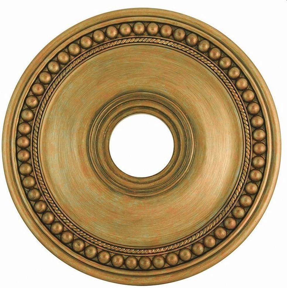 82074-48-Livex Lighting-Wingate - Ceiling Medallion in Style - 20 Inches wide by 1.5 Inches high-Antique Gold Leaf Finish