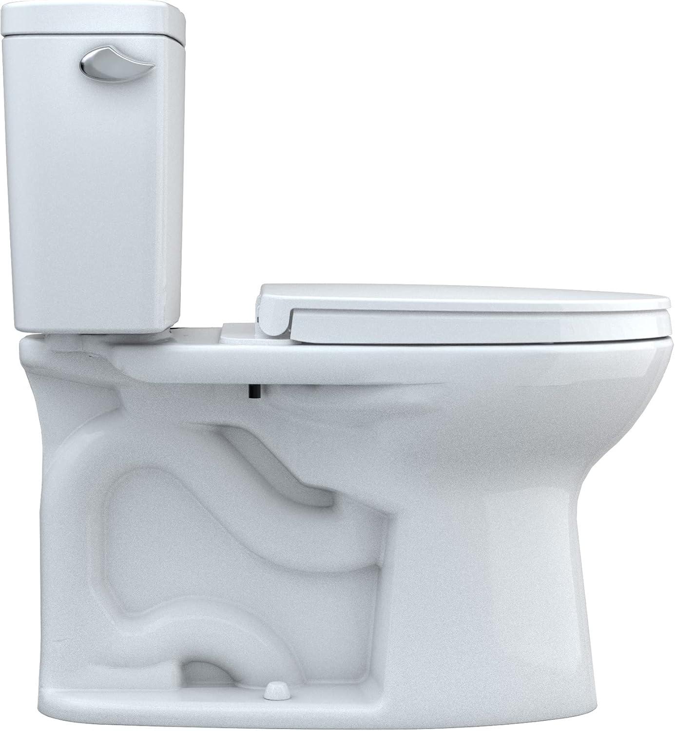 Drake® 1.6 GPF Elongated Two-Piece Toilet with Tornado Flush (Seat Included)