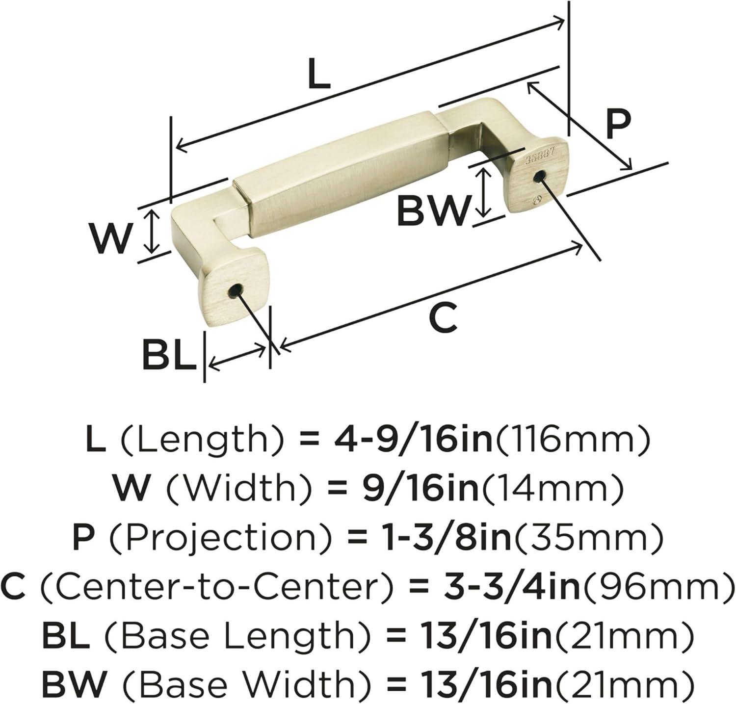 Stature 3 3/4" Center To Center Bar Pull