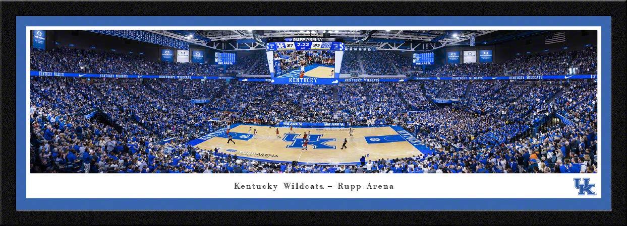 Blakeway Worldwide Panoramas, Inc NCAA Kentucky Wildcats Basketball Panoramic Print
