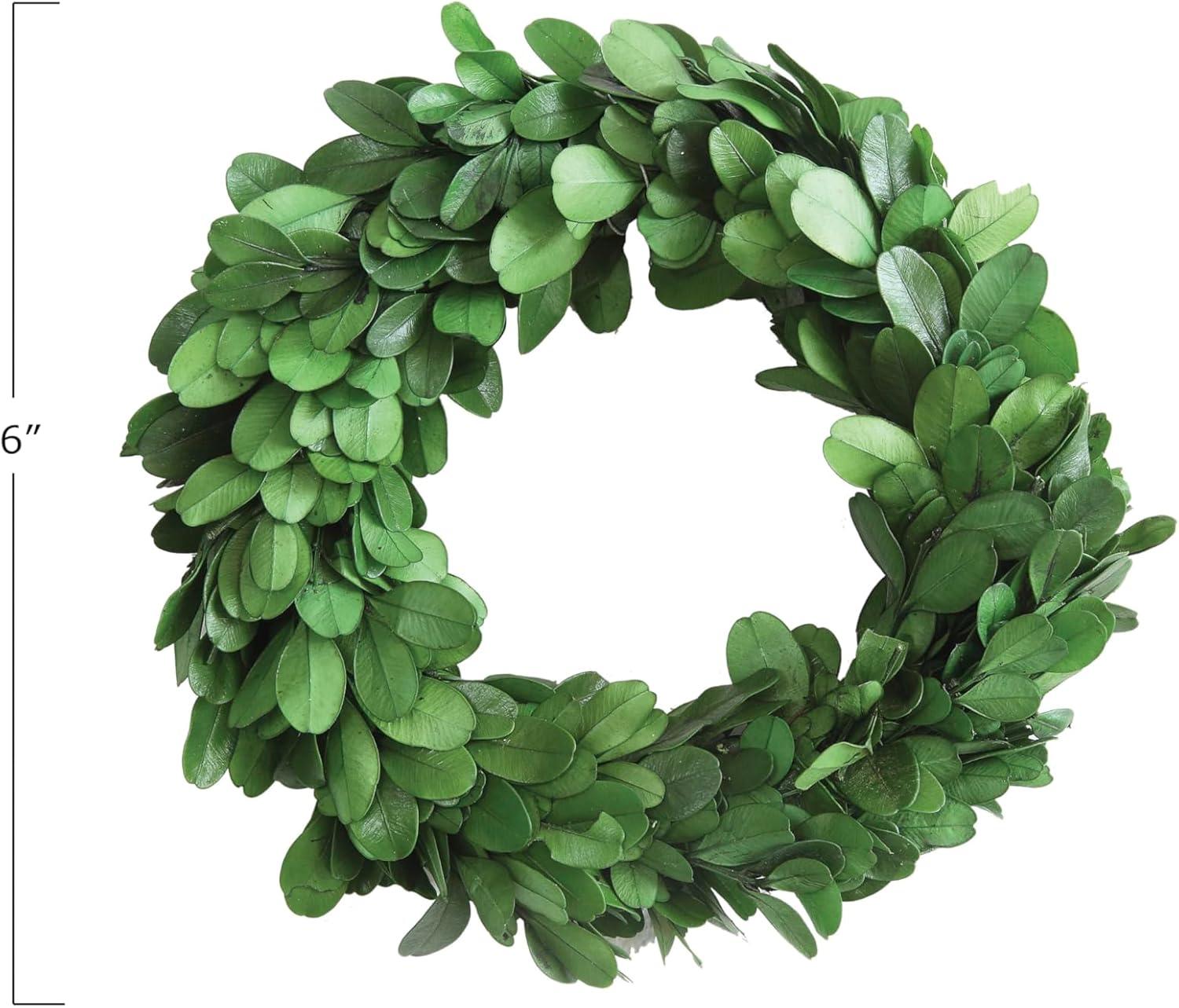 Creative Co-Op Preserved Boxwood Wreath