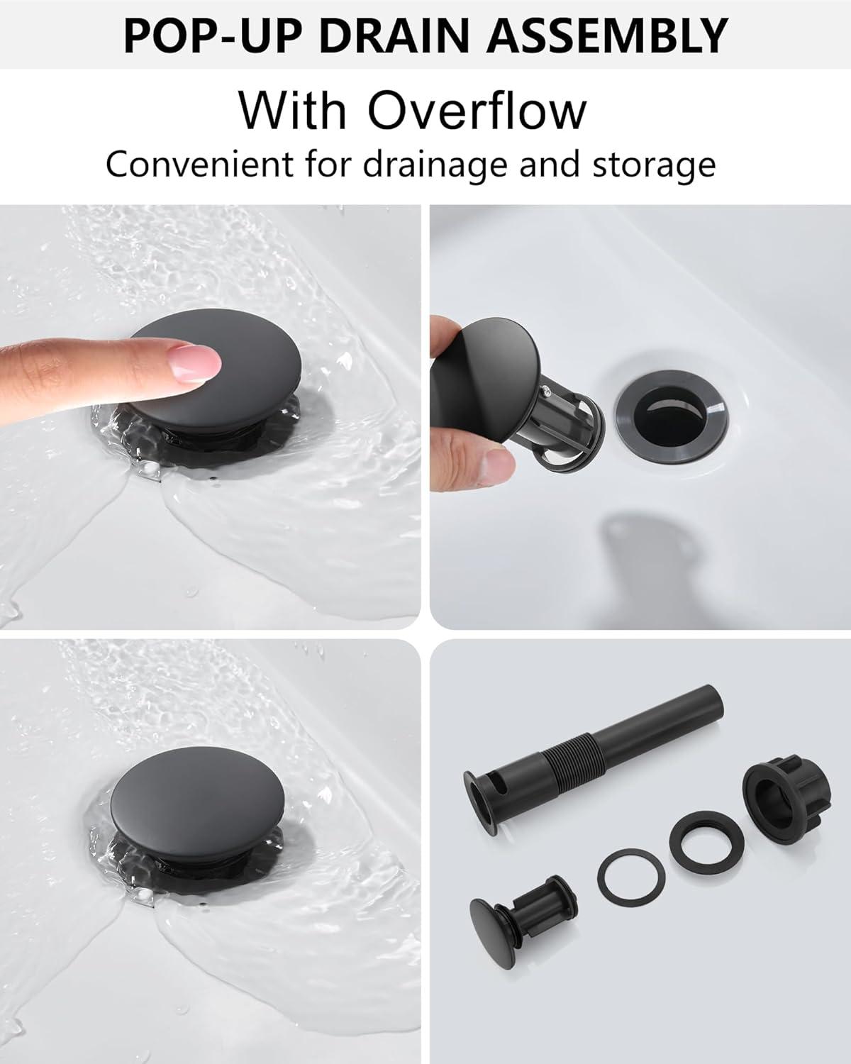 Single-Hole Single-handle Bathroom Faucet