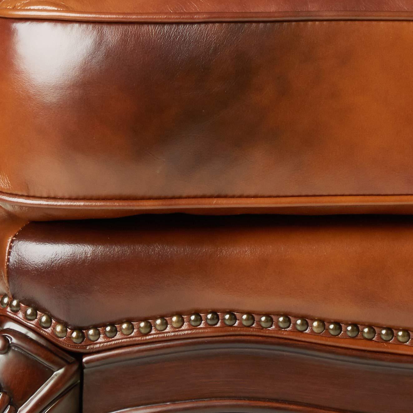 Andrew Home Studio Daosta Leather Armchair