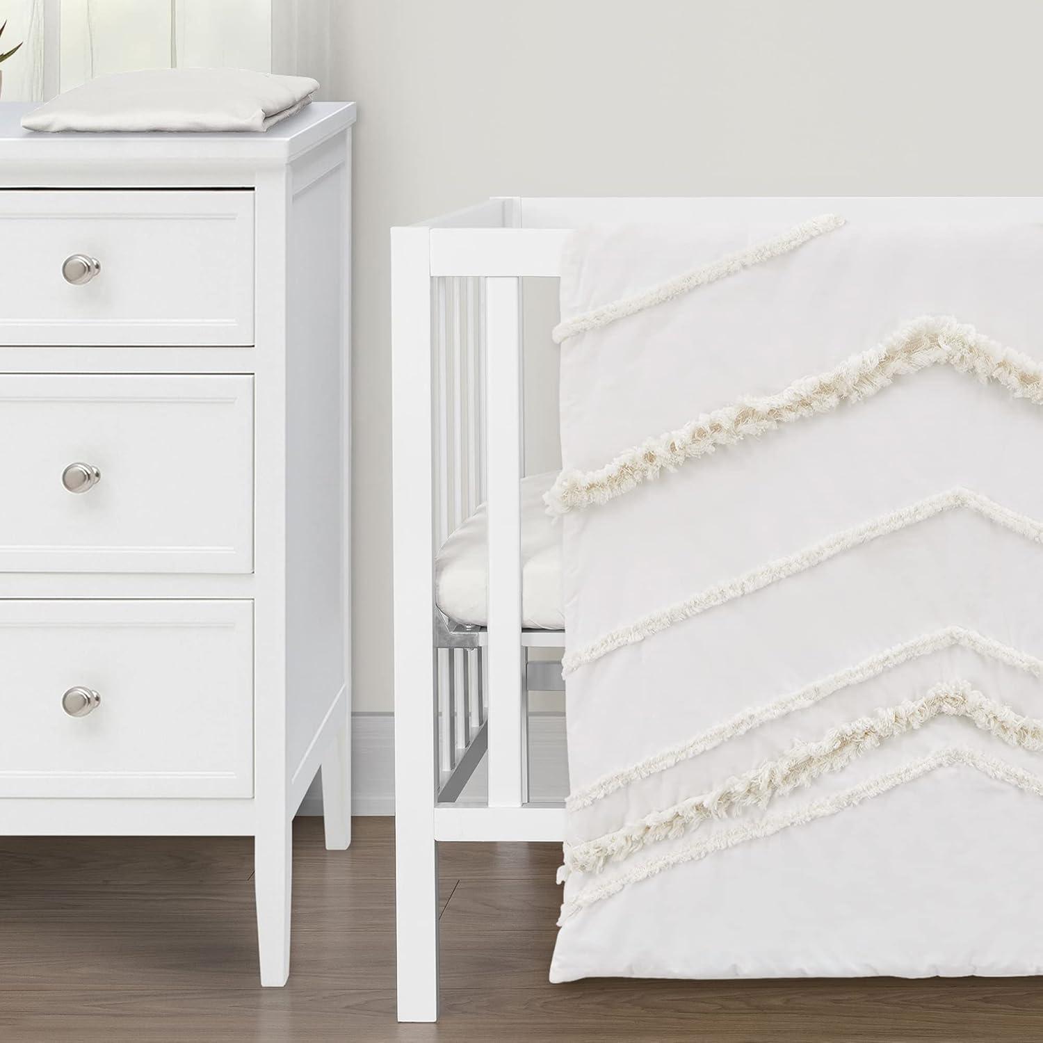 Sweet Jojo Designs Boho Fringe 3 Piece Mini Crib Bedding Set by Sweet Jojo Designs (Set of 3)