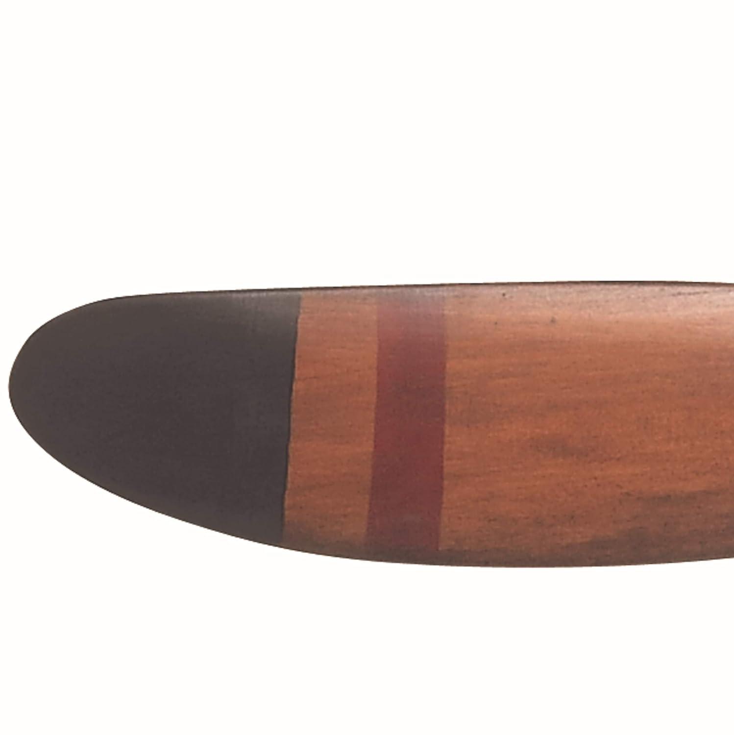 DecMode Brown Metal 2 Blade Airplane Propeller Wall Decor with Aviation Detailing