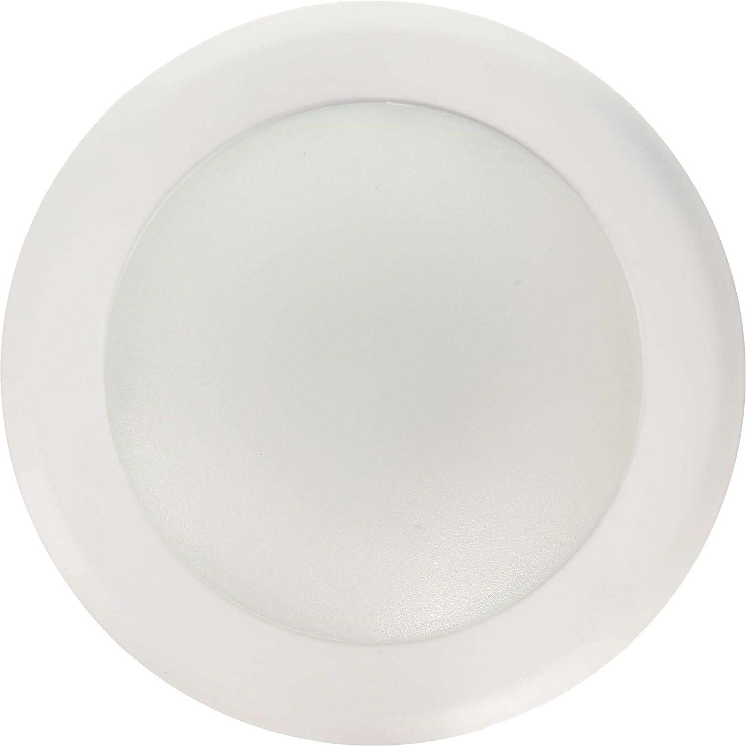 Nora Lighting NLOPAC-R650930AW NLOPAC-R650930AW-15 Watt LED 6" Surface Mount AC Opal-3000K-1,050 Lumens-120V-White, Surface Mount, White