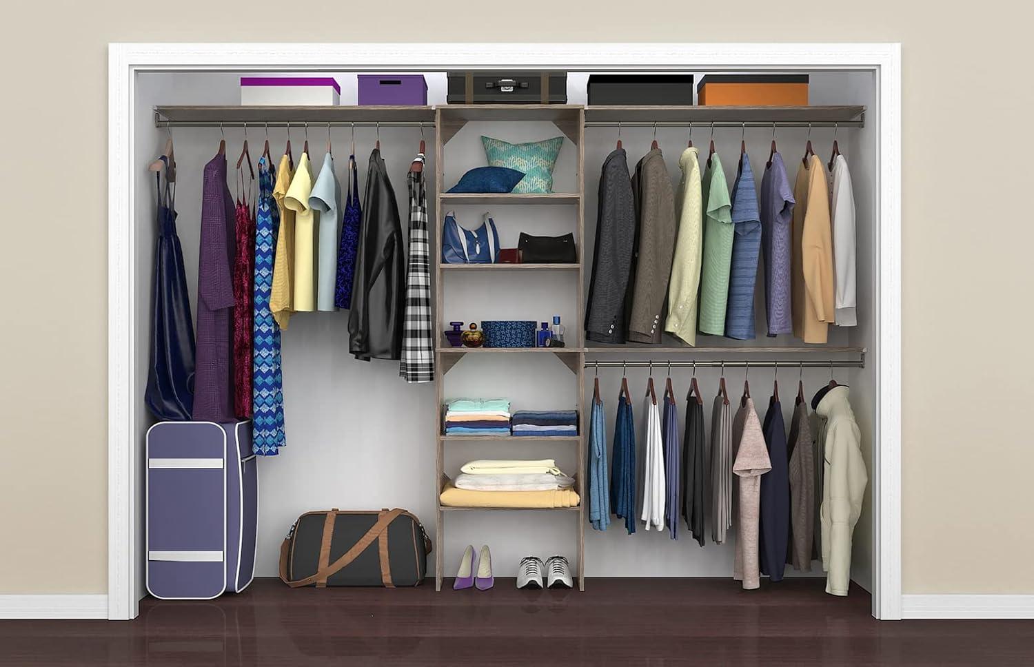 ClosetMaid  SuiteSymphony 25 in. Closet Organizer with Shelves