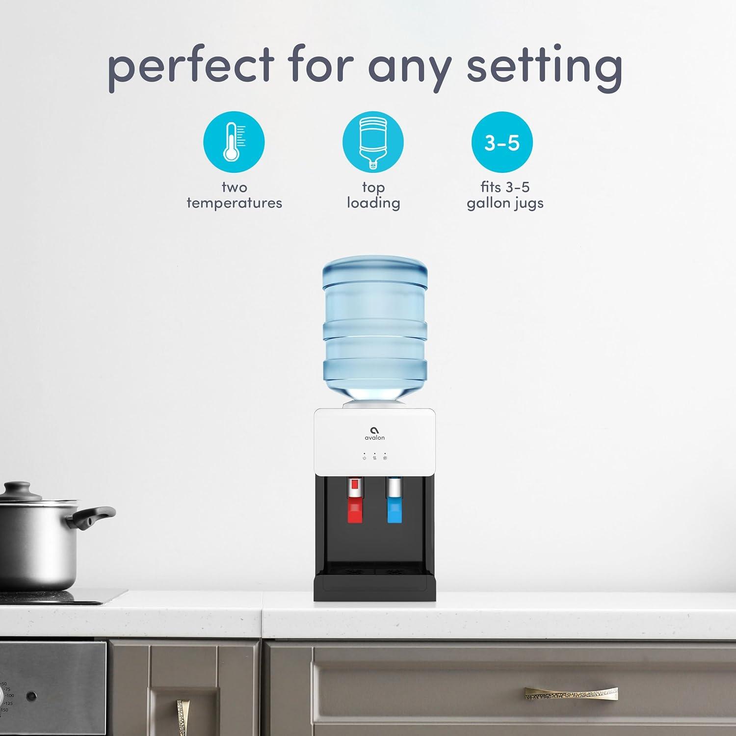 Avalon Avalon Countertop Top Loading Electric Water Dispenser