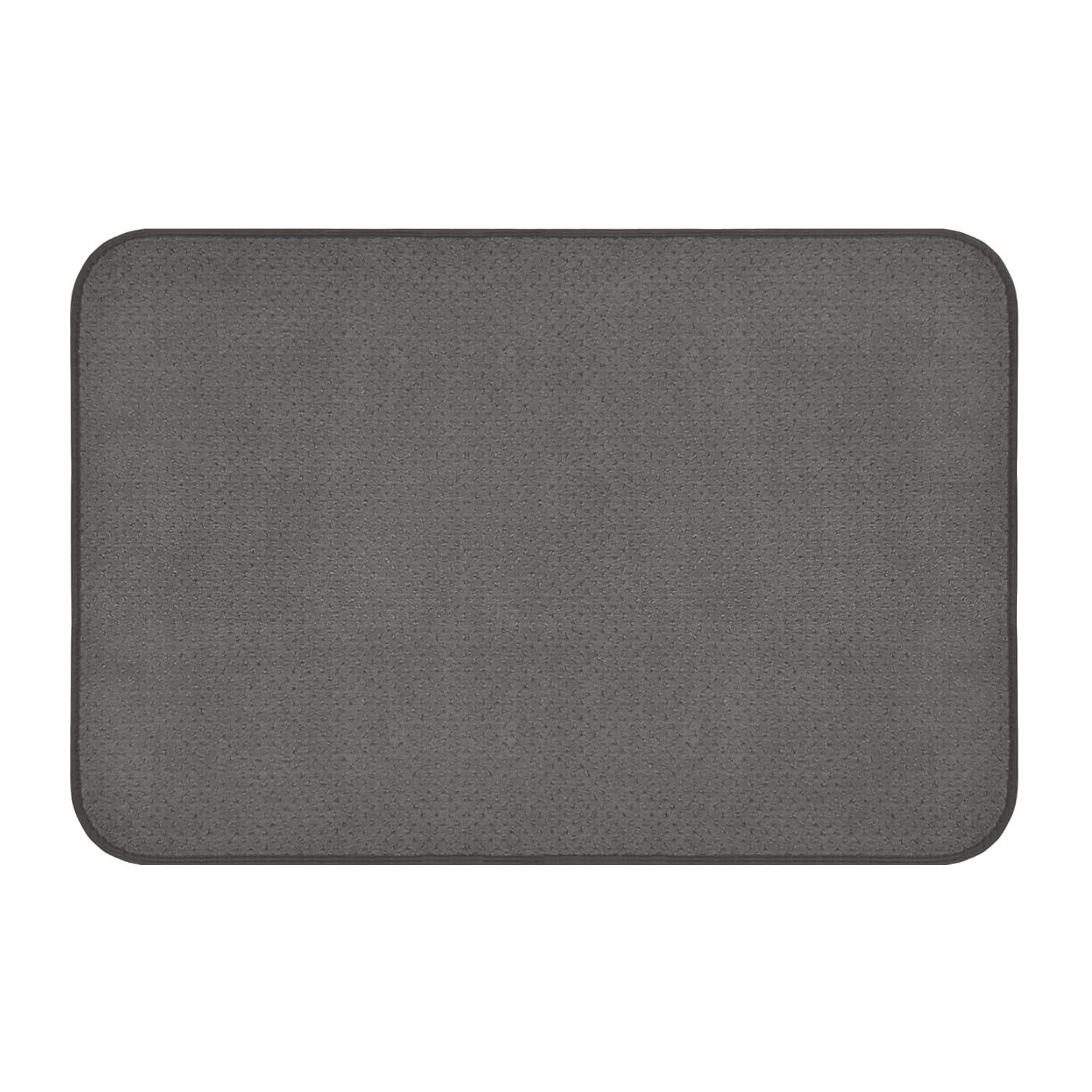 Skid-resistant Carpet Indoor Area Rug Floor Mat - Gray - 2' X 3' - Many Other Sizes to Choose From