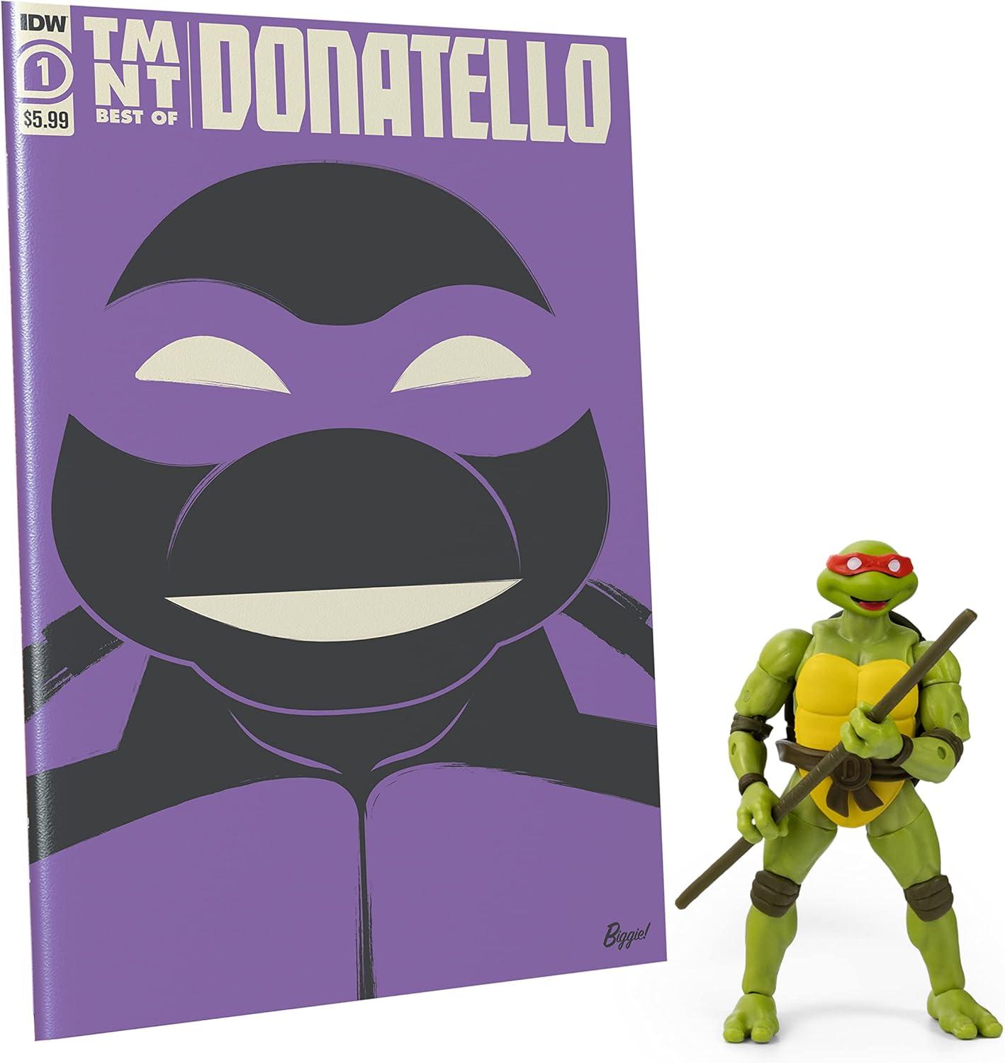 Teenage Mutant Ninja Turtles Donatello 5-Inch Action Figure and Comic Set