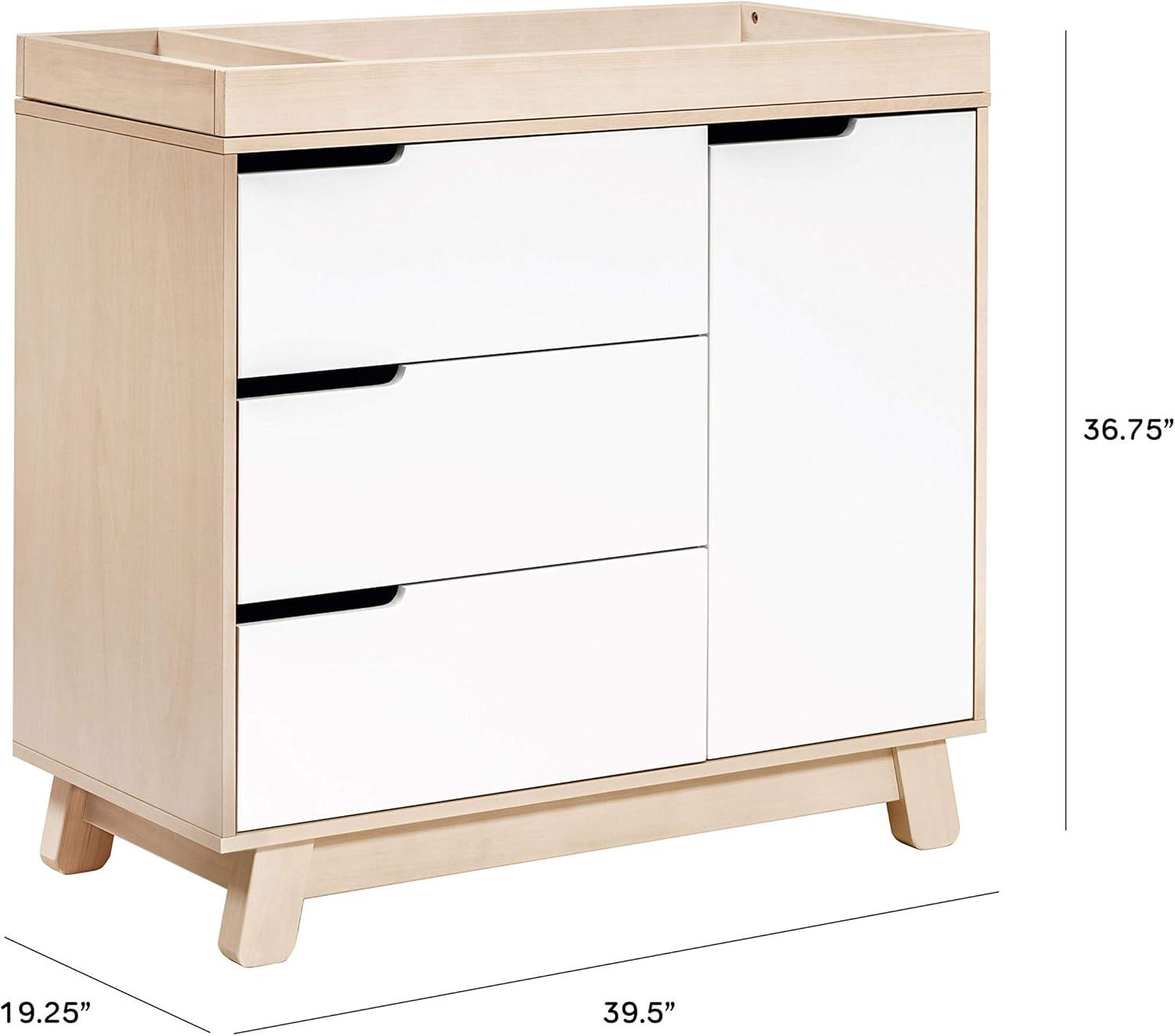 Hudson 3 Drawer 39.5" W Changing Table Dresser