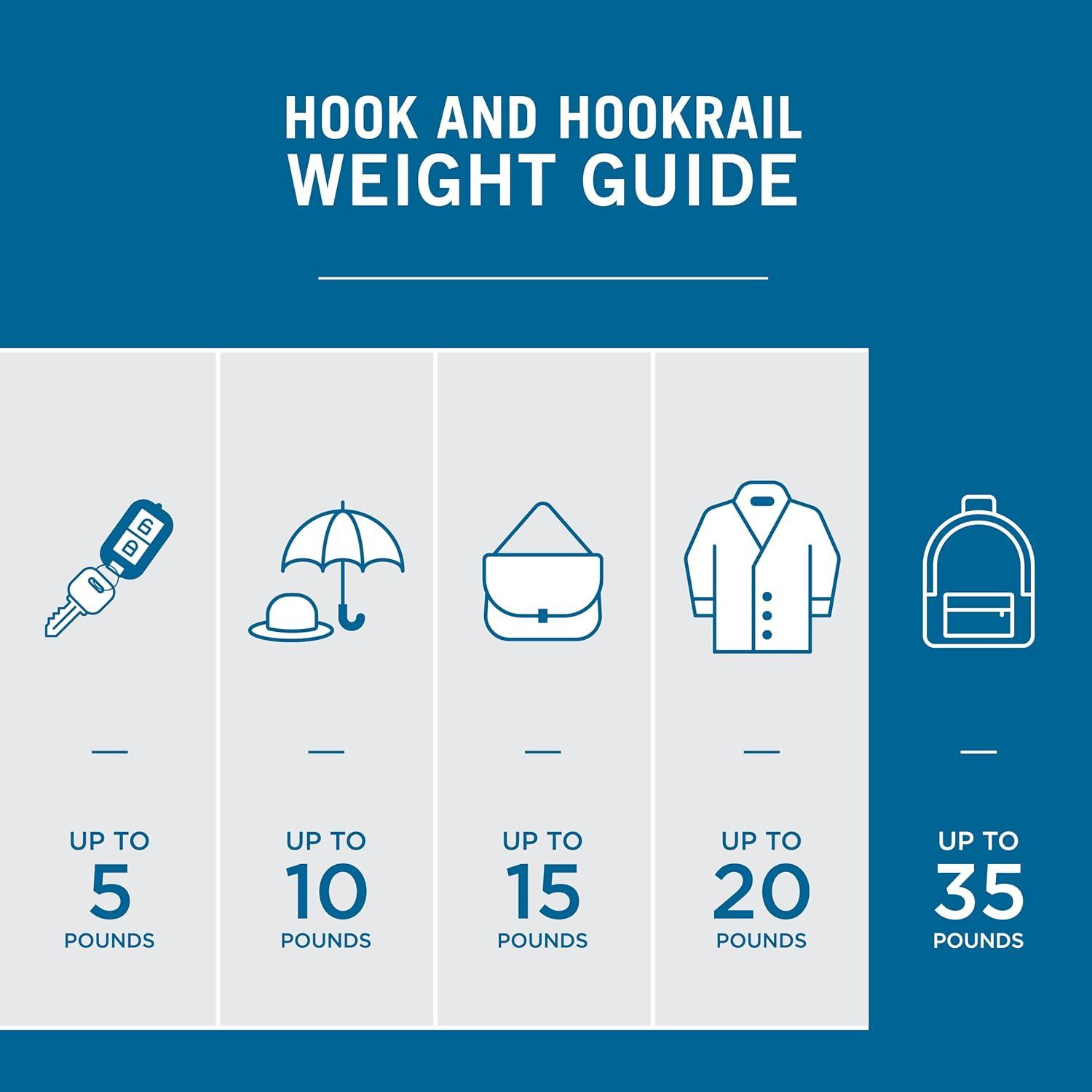 Adare Traditional Double Prong Decorative Wall Hook