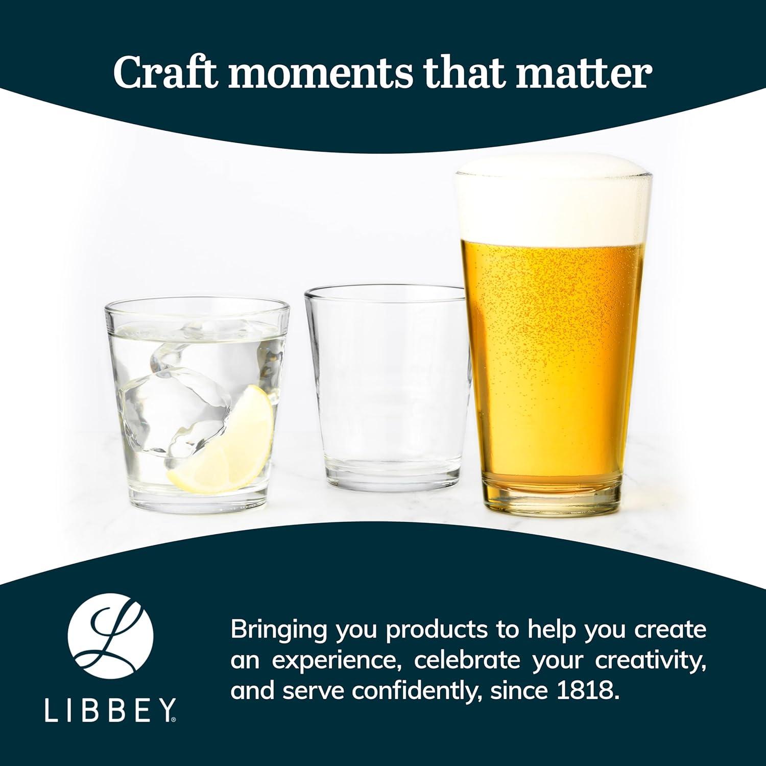 Libbey Restaurant Basics Libbey Stacking Double Old Fashioned Glasses (Set of 12)