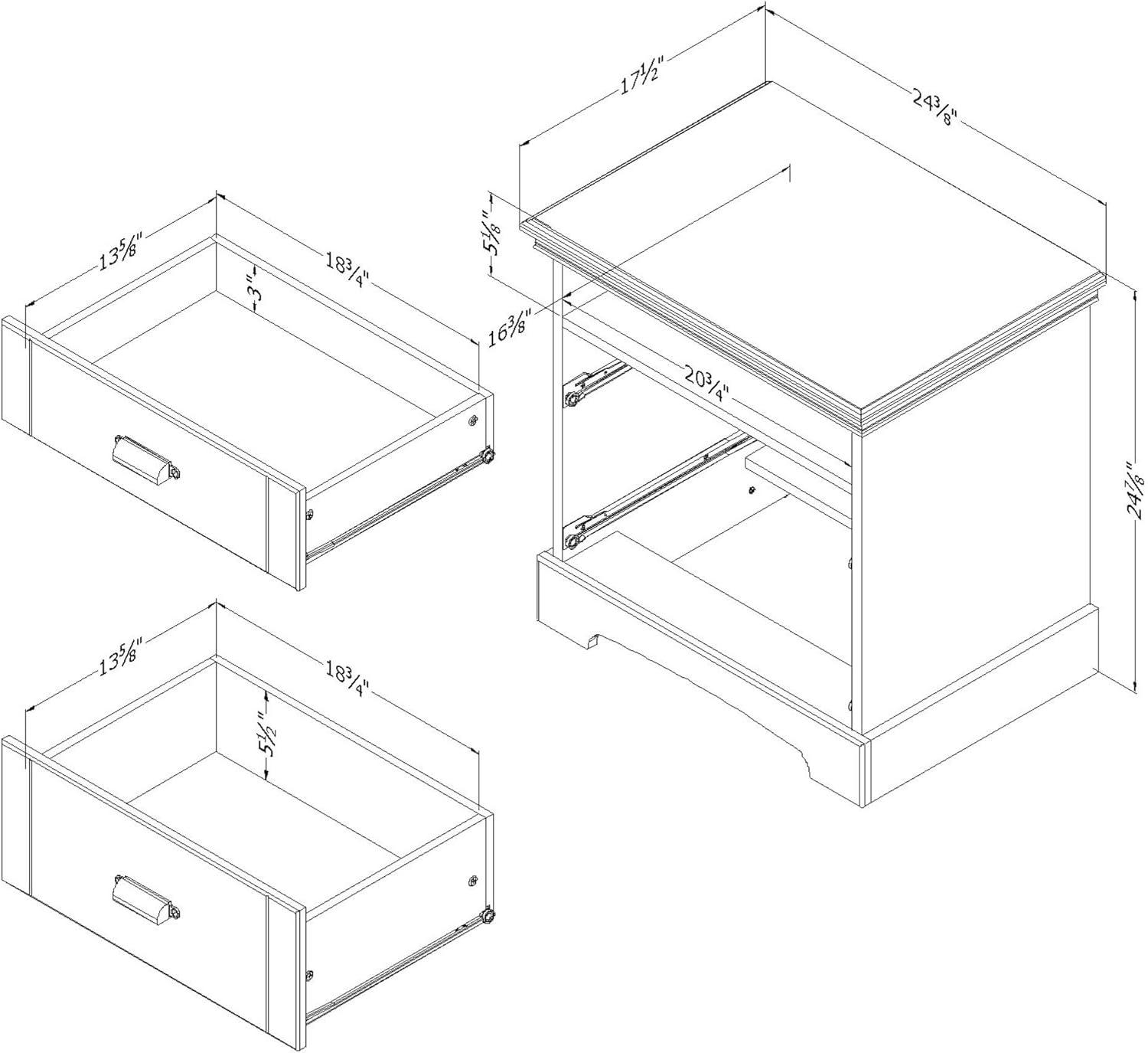 Avilla 2 - Drawer Nightstand