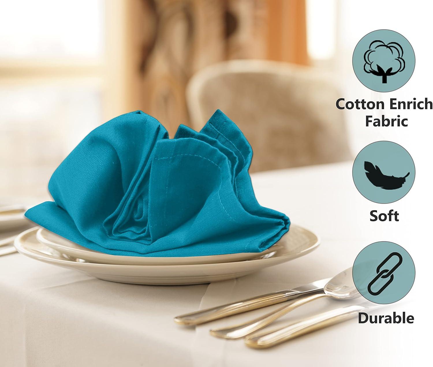 Poly Cotton Enrich Twill Cloth Napkins