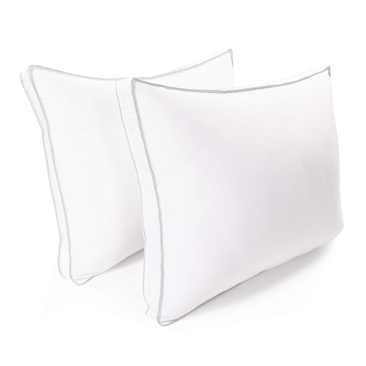 Wayfair Sleep™ Polyester Hypoallergenic Gusset Medium Support Pillow (Set of 2)
