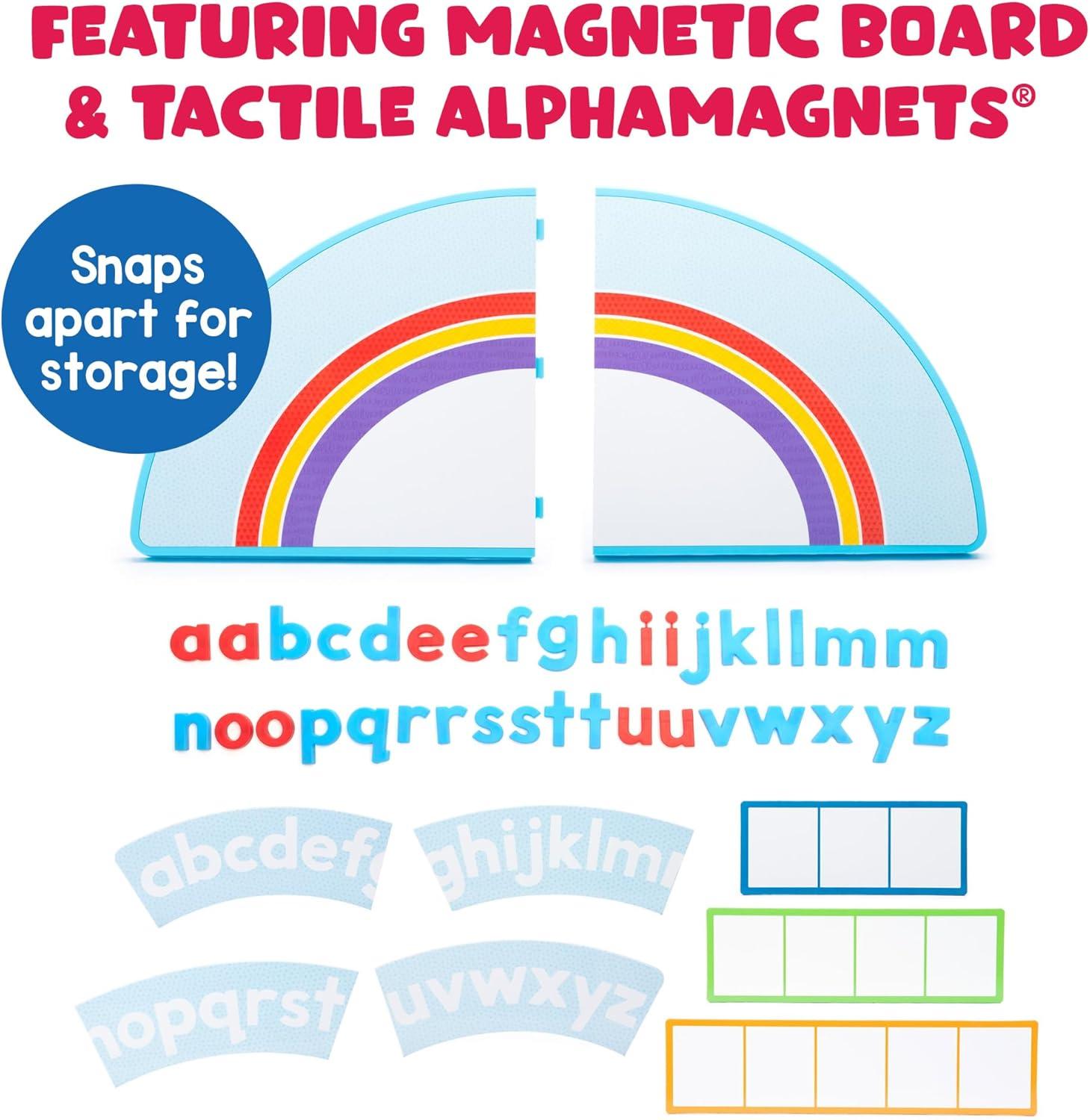 Educational Insights ABC Arc Mat Alphamagnets Set, 46 Pieces, Preschool Alphabet Learning Toys, Ages 3 and up