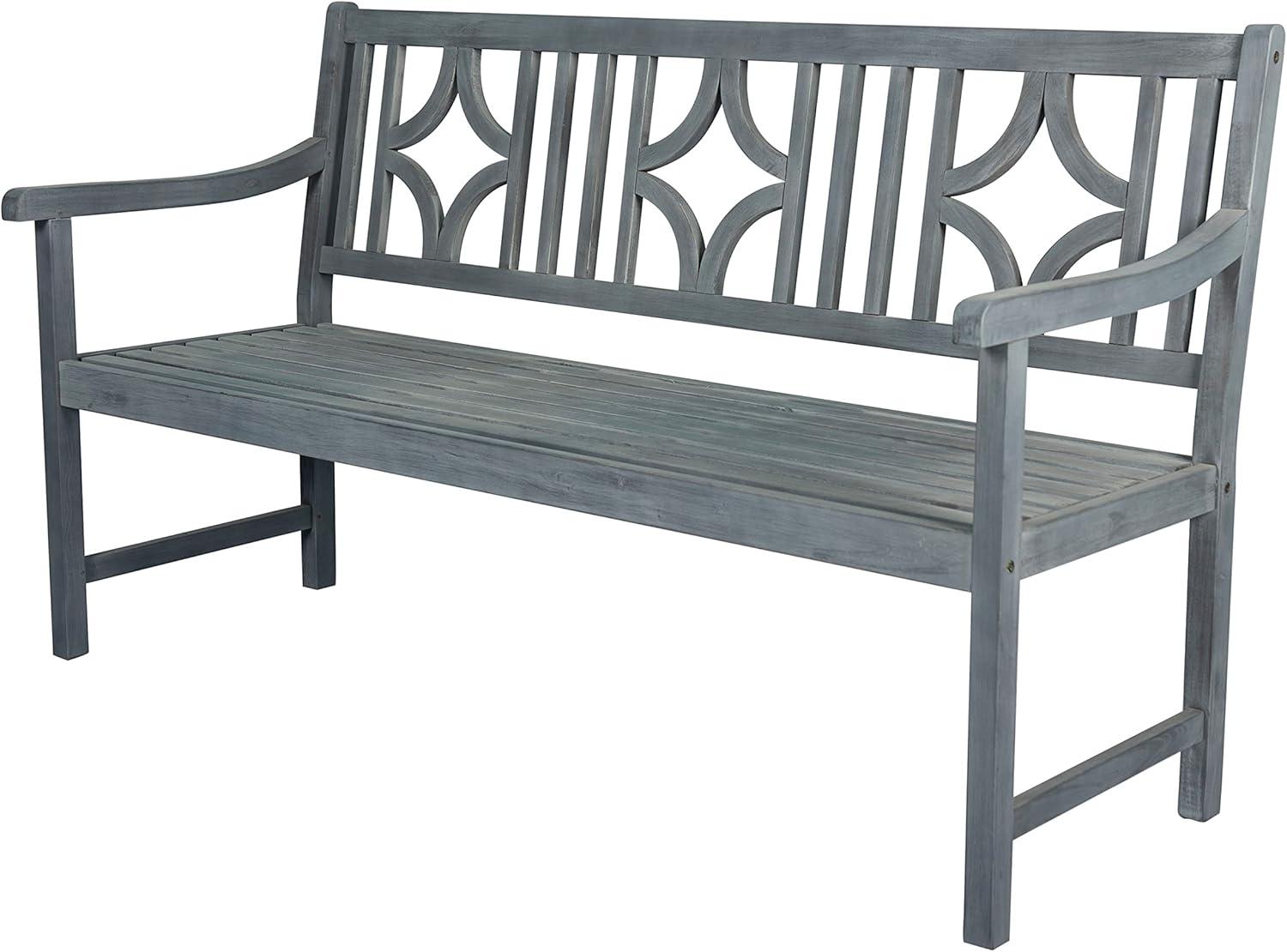 Red Barrel Studio® Babson Acacia Outdoor Bench