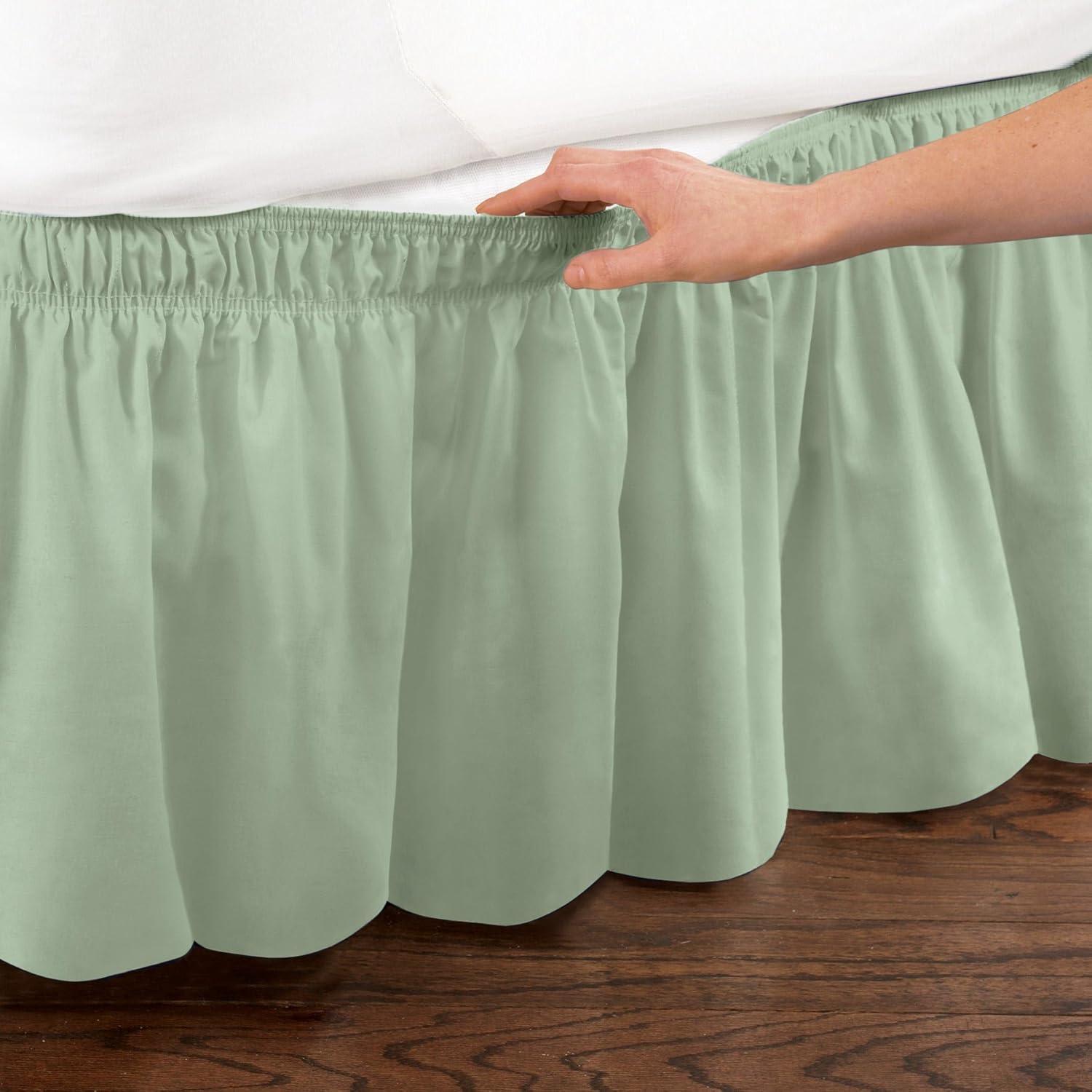 Ruffled Wrap Around Bed Skirt