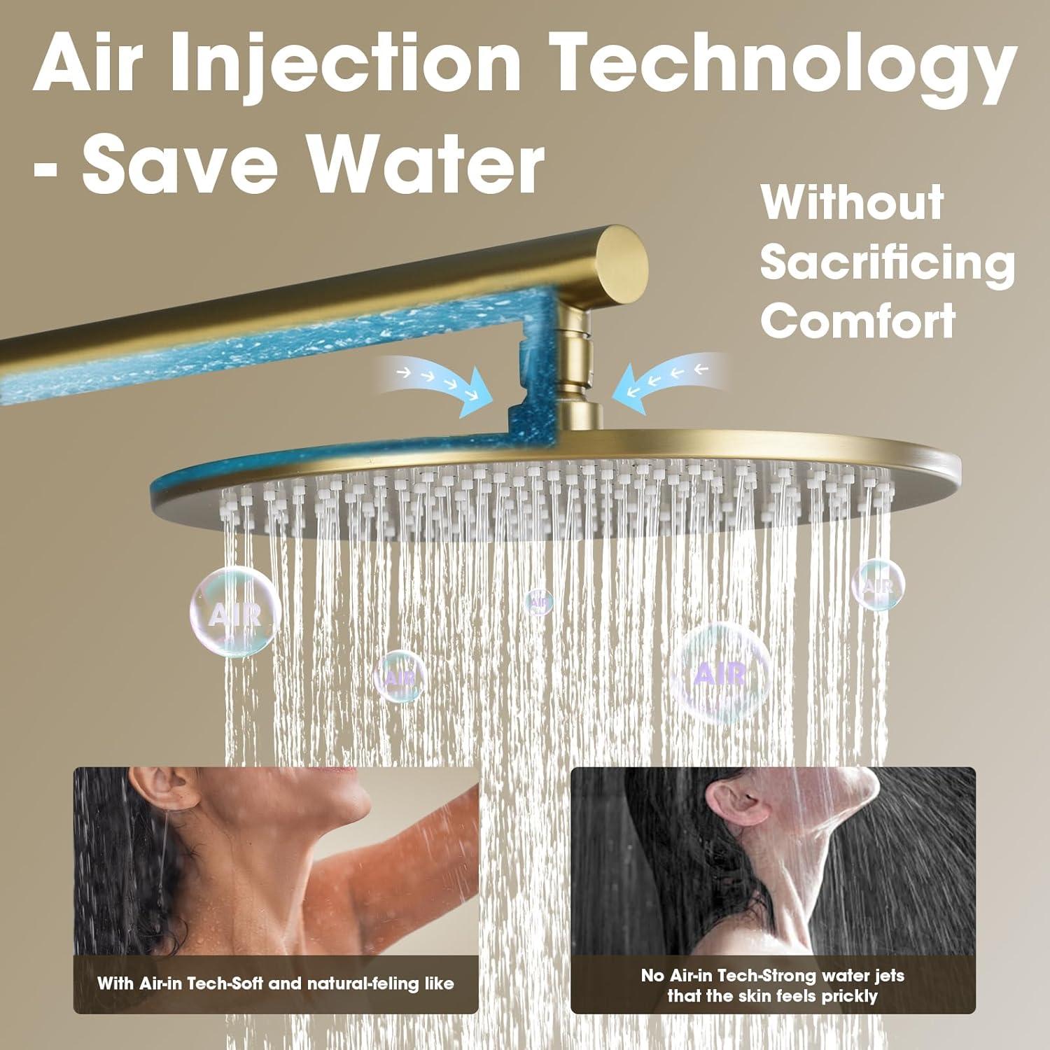 CENSTEEL All-In-One Kit with Rough in-Valve CLYHSY01