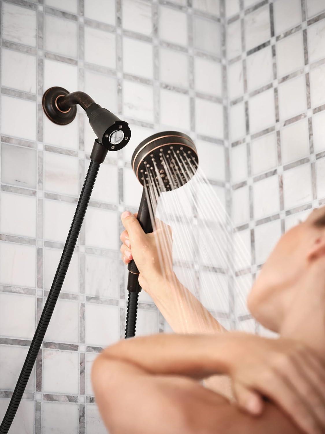 Mediterranean Bronze Handheld Wall Mounted Showerhead