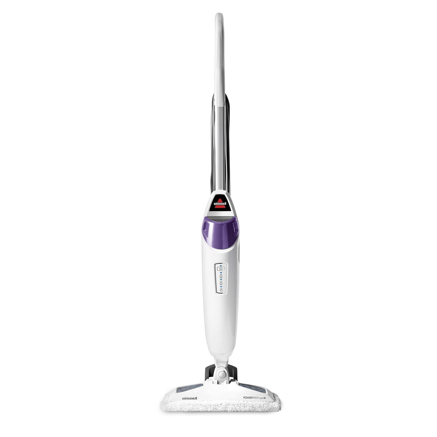 BISSELL PowerFresh Pet Scrubbing & Sanitizing Steam Mop for Hard Floors 19401