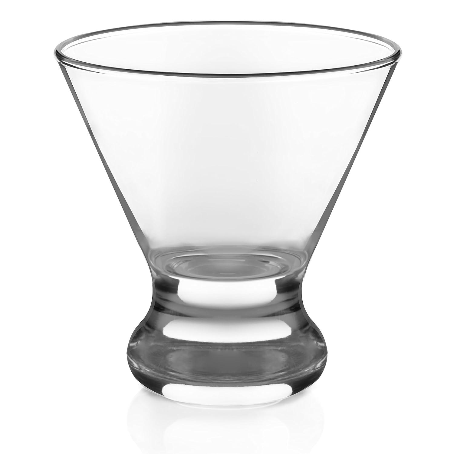 Libbey Cosmopolitan Martini Glasses, 8.25 ounce, Set of 4