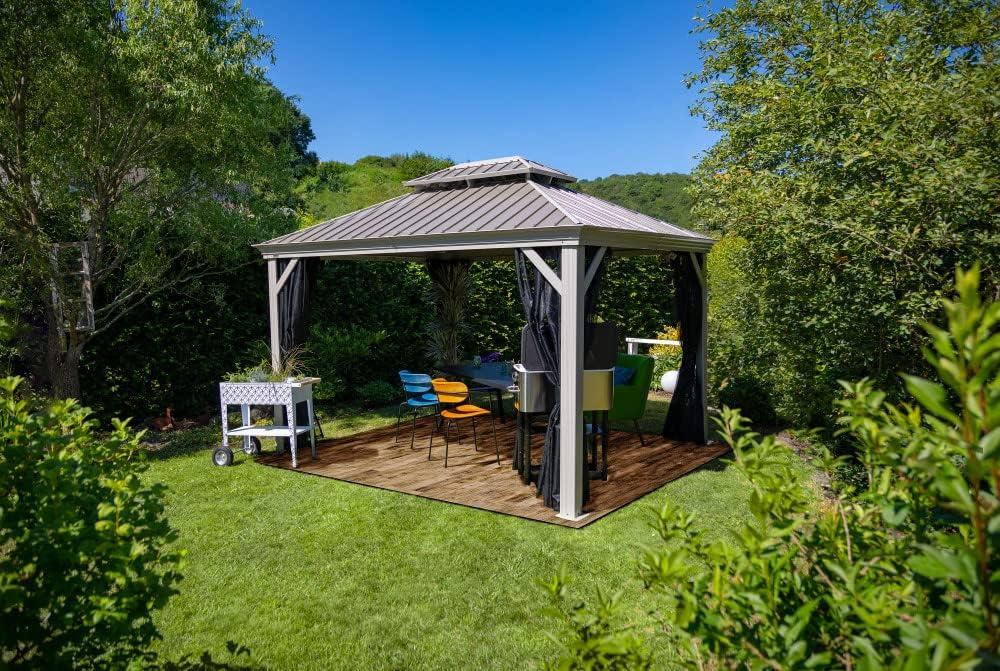 Sojag Monaco Champagne 12 ft. x 12 ft. Gazebo