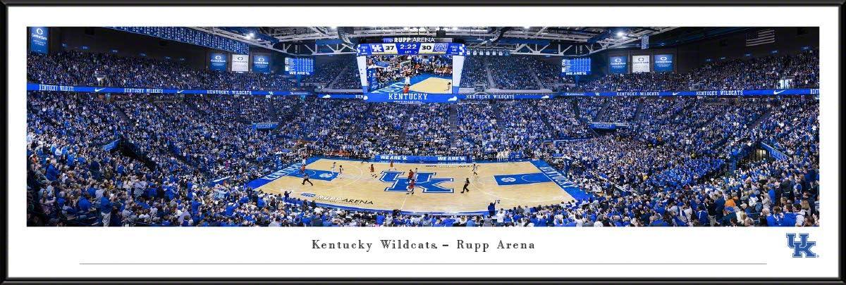 Blakeway Worldwide Panoramas, Inc NCAA Kentucky Wildcats Basketball Panoramic Print