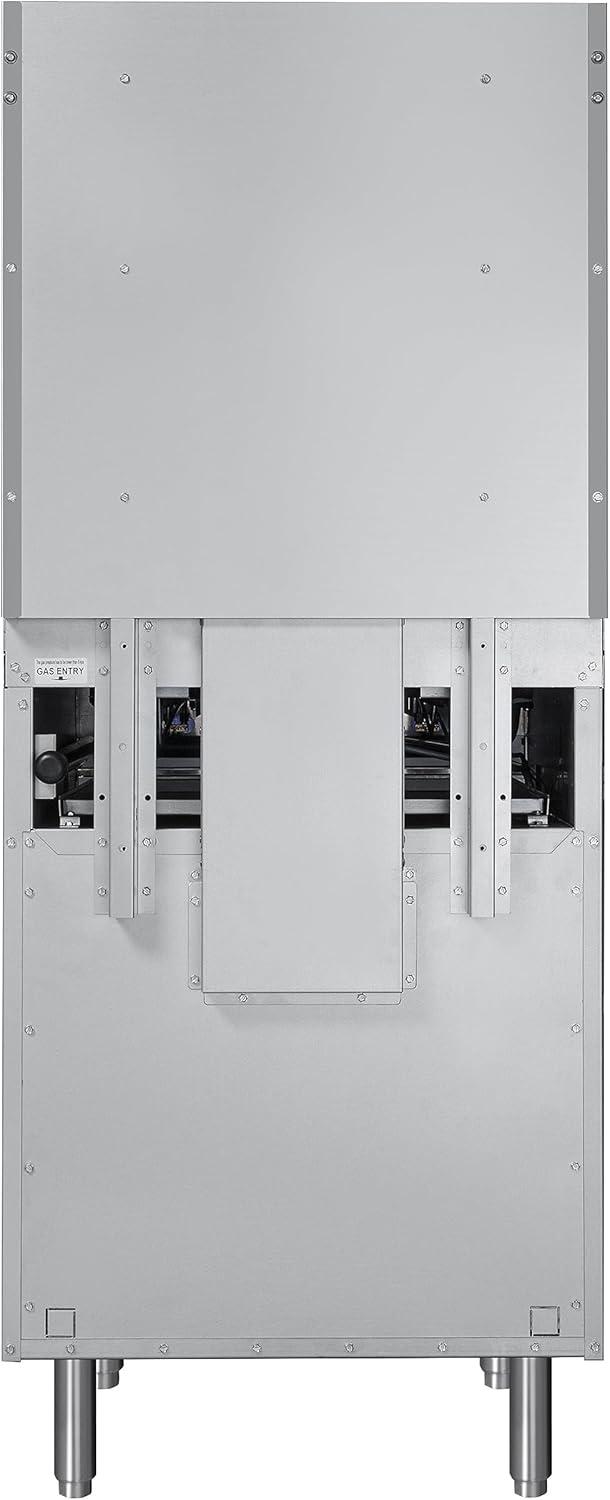 KoolMore 24 in. 4 Burner Commercial Natural Gas Range with Oven in Stainless-Steel (KM-CR24-NG)
