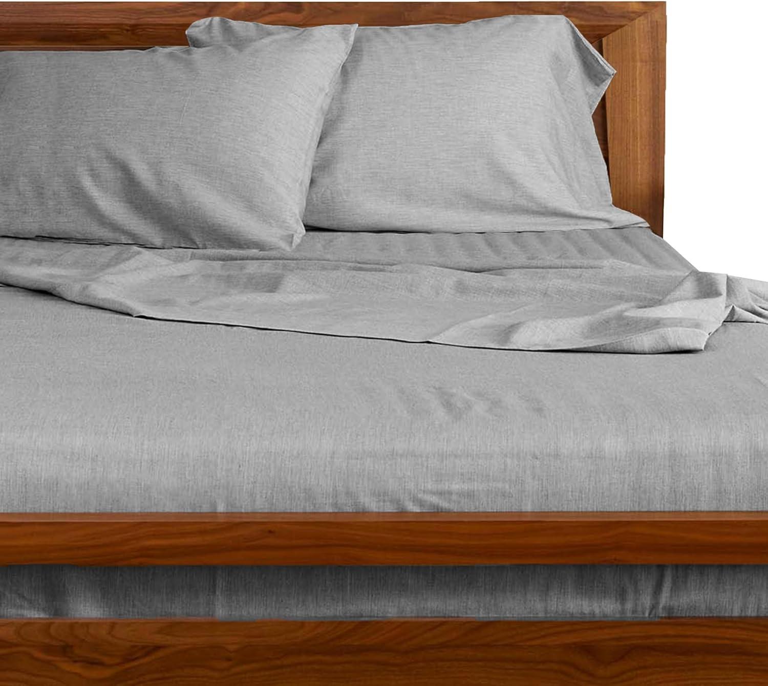 Melange Viscose From Bamboo Cotton Bed Sheets