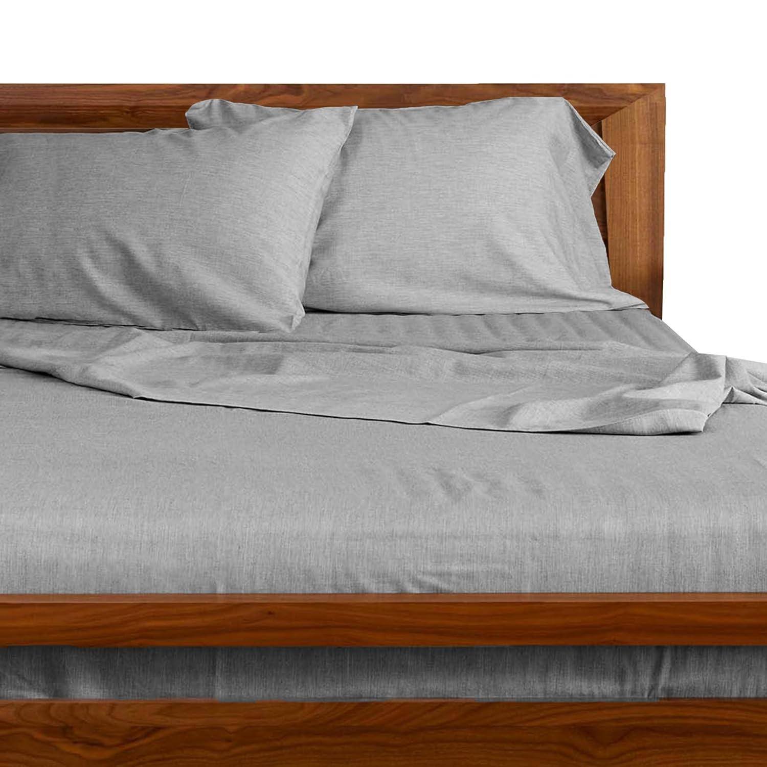 Melange Viscose From Bamboo Cotton Bed Sheets