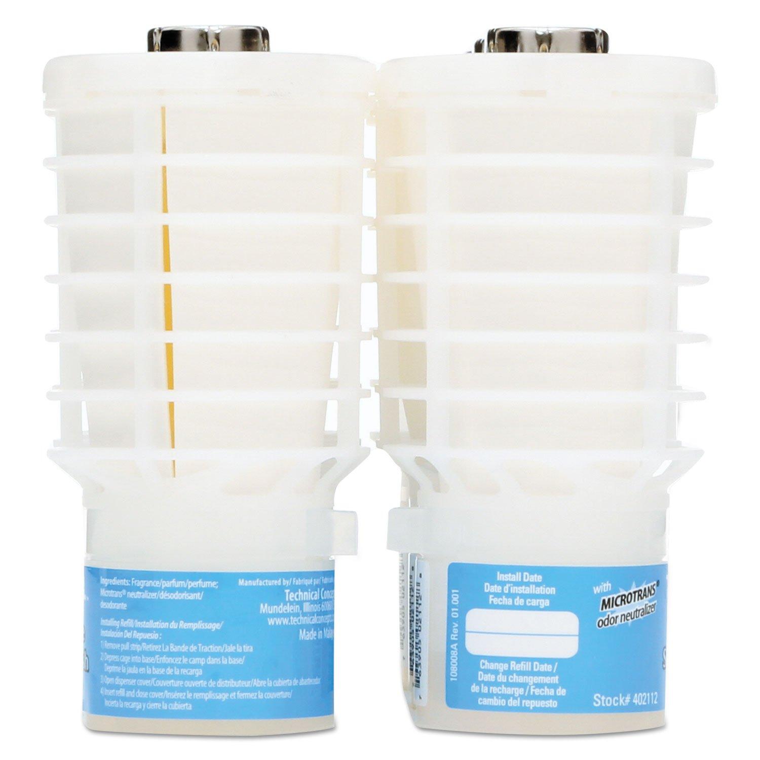 Blue Splash TCell Odor Neutralizer Refill, 6-Pack, White