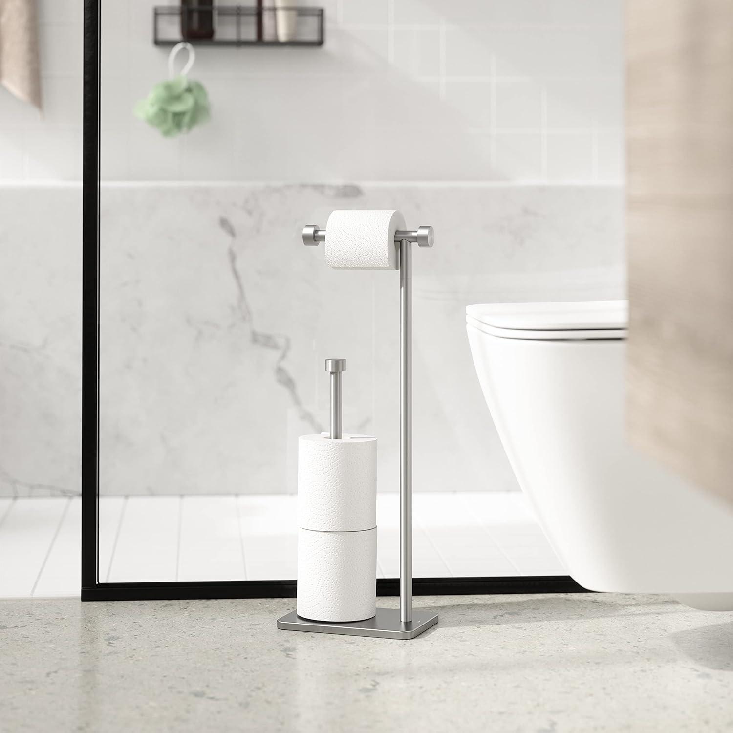 Umbra Cappa Toilet Paper Holder & Reserve