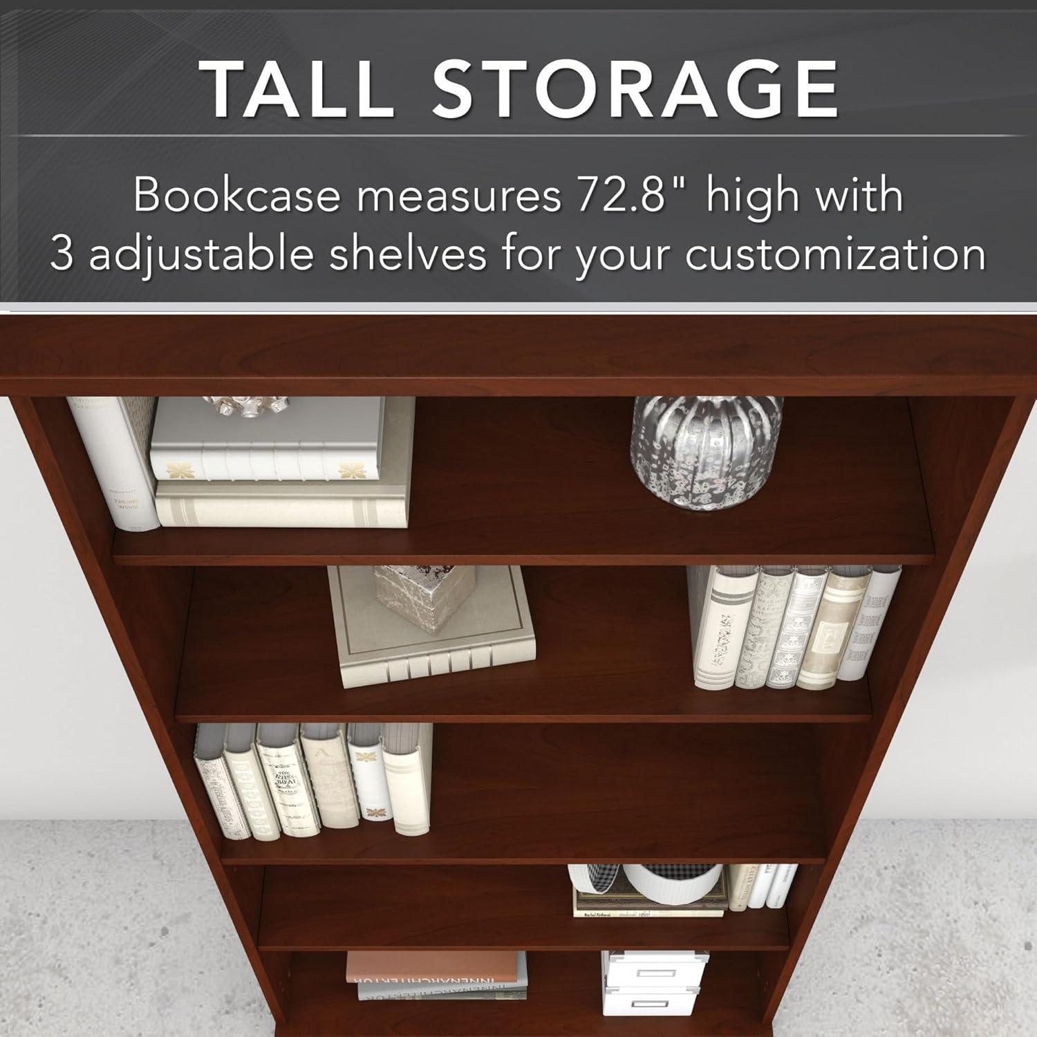 Studio C 73" H x 36" W Bookcase
