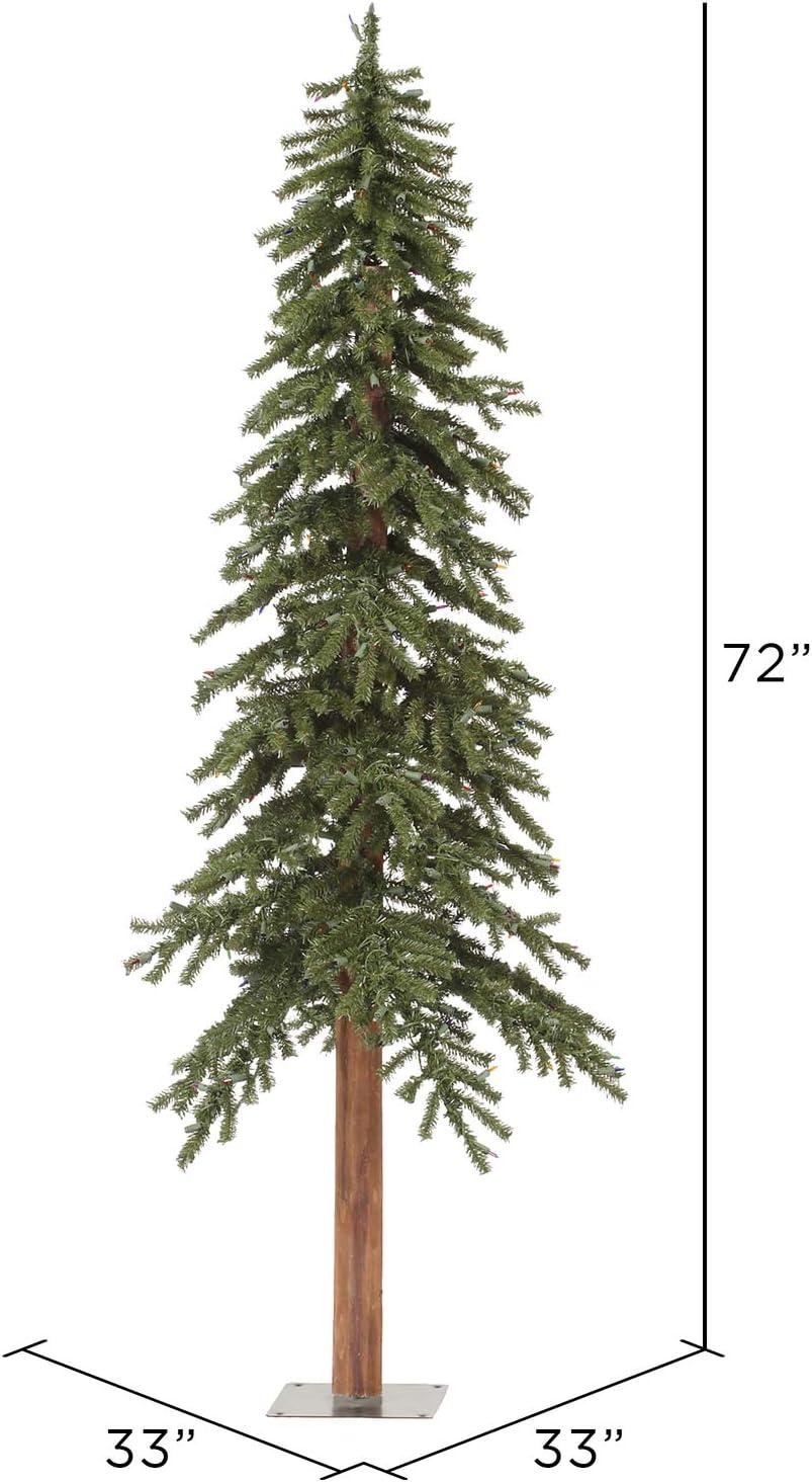 Vickerman Natural Alpine Artificial Christmas Tree