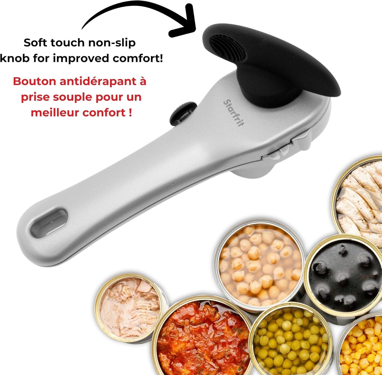 Starfrit Securimax Auto Can Opener in Gray