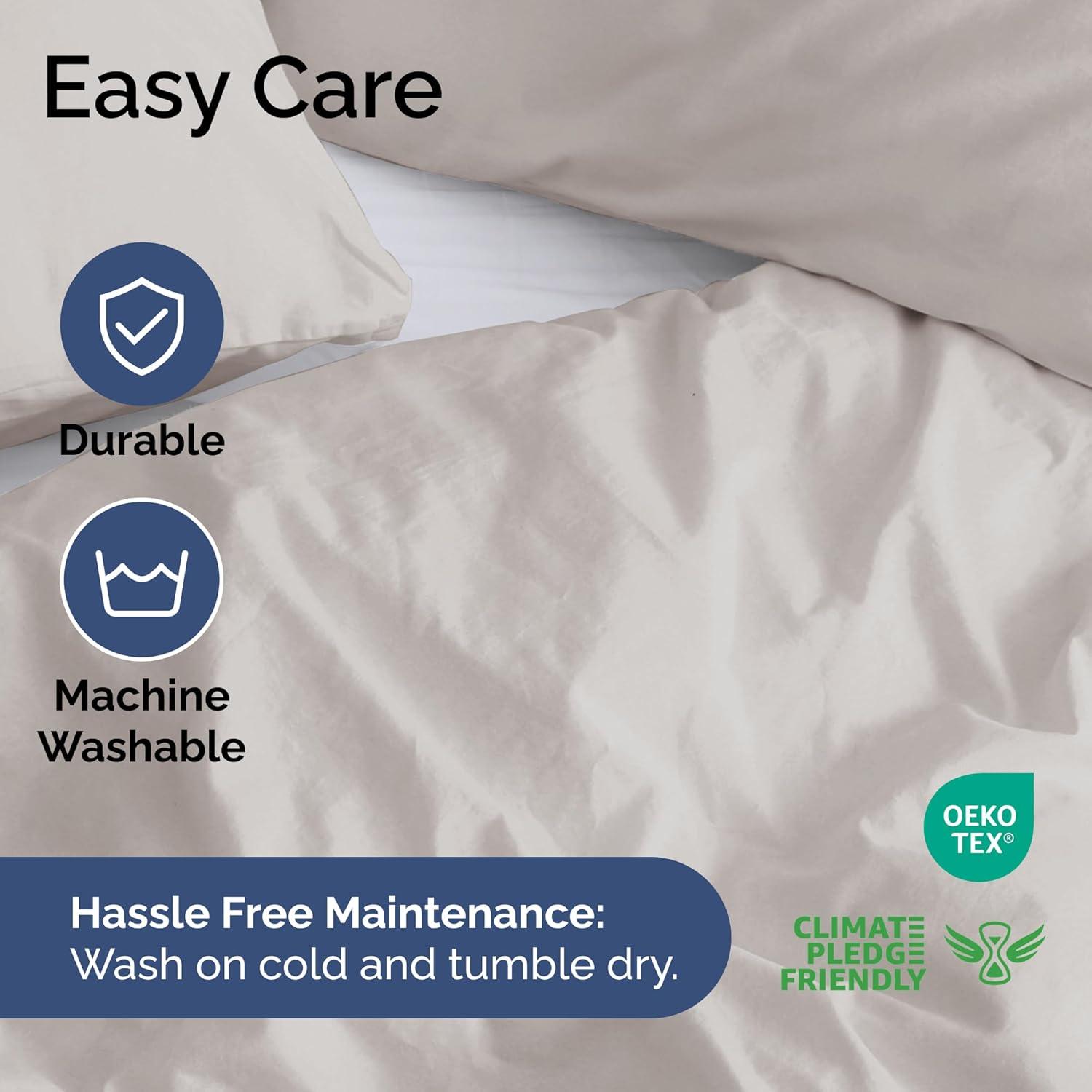 CGK Linens Premium Hotel Quality Soft & Cooling Duvet Cover Set