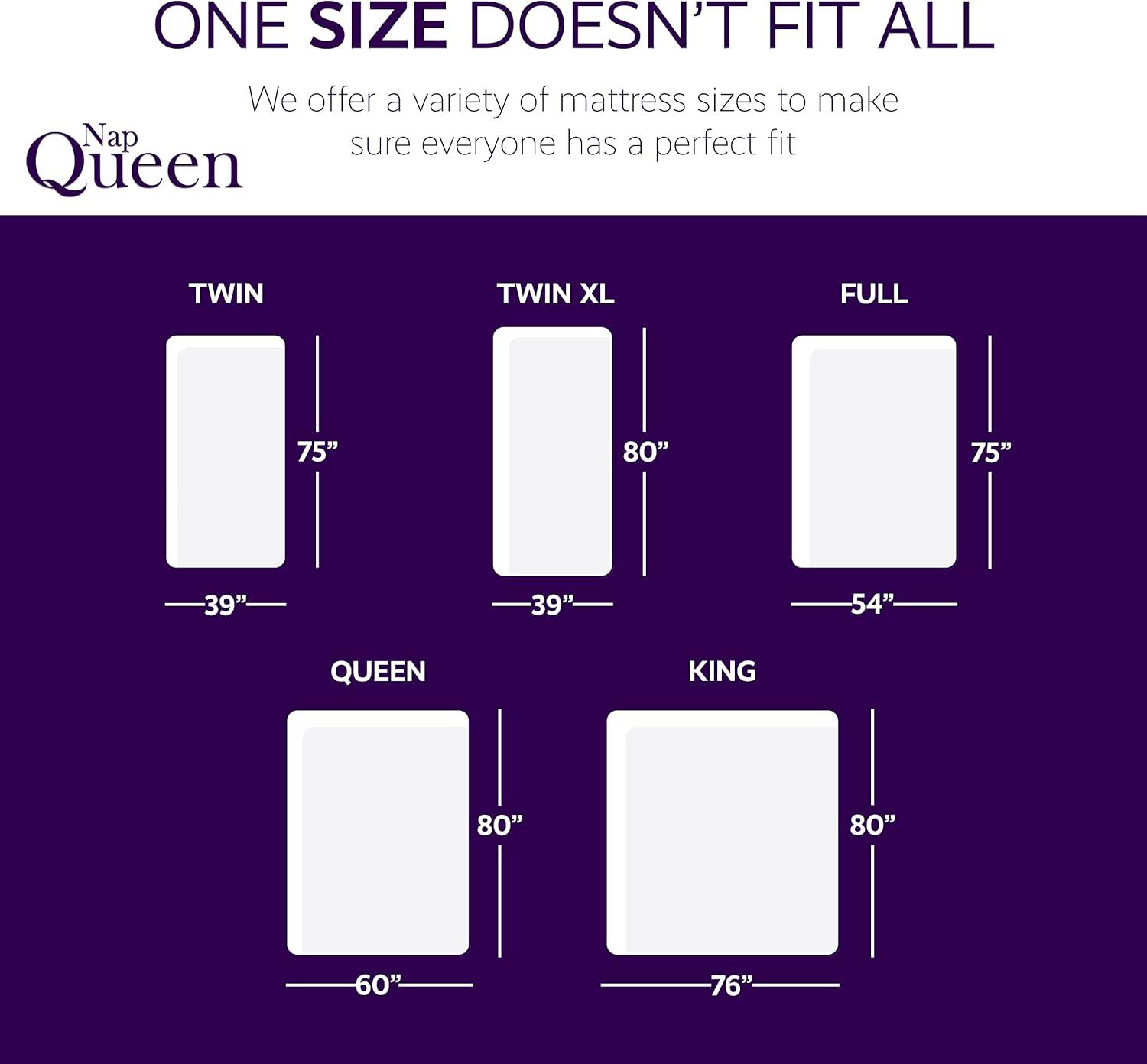 10'' Elizabeth, Cooling Gel Infused Memory Foam Mattress