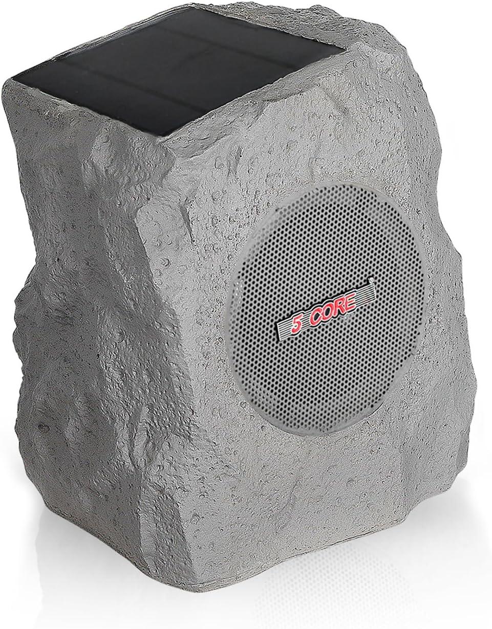 5 Core Outdoor Speakers Bluetooth Waterproof TWS Pool Patio Garden Rock Subwoofer