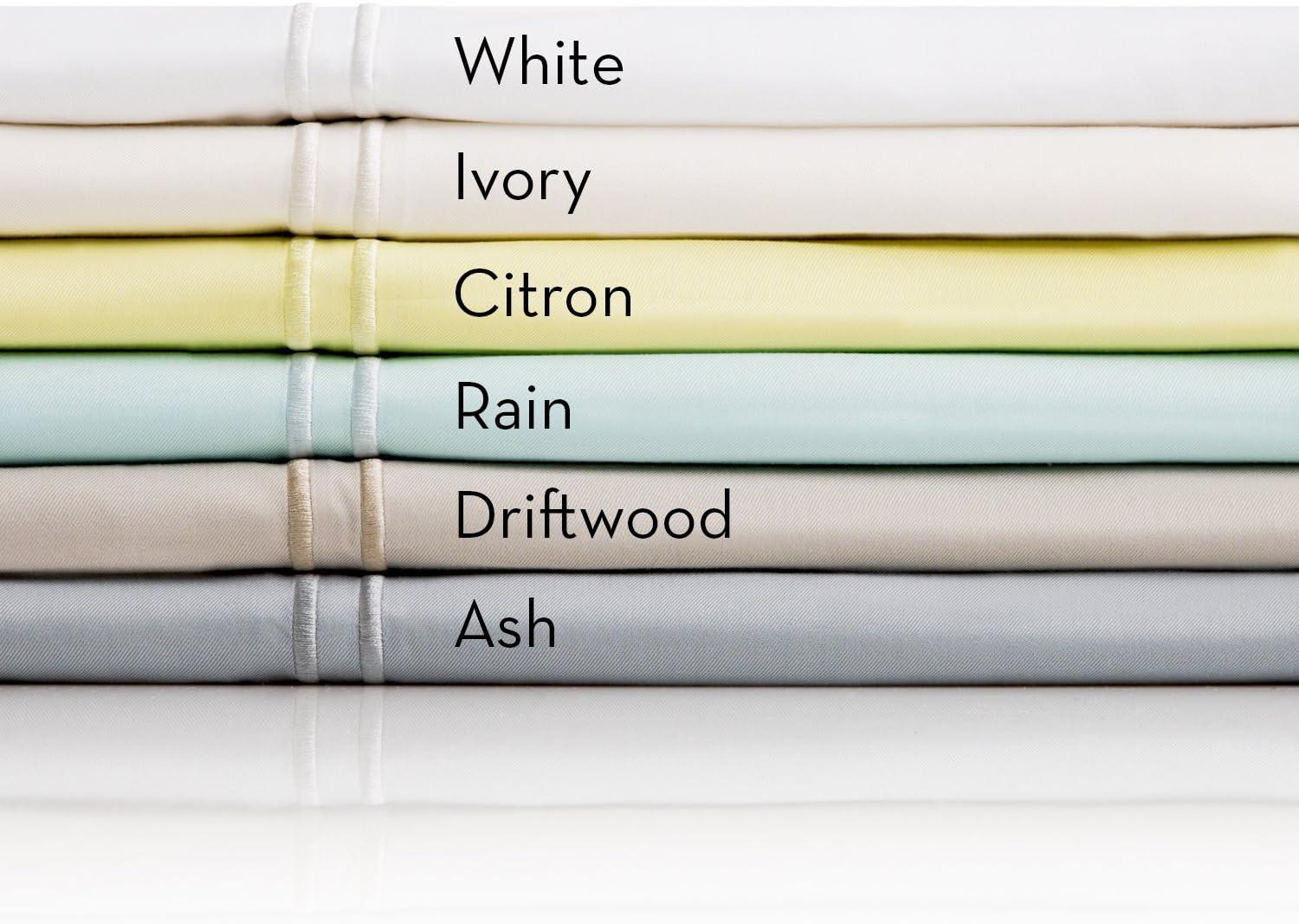 Twin White Bamboo Deep Pocket Sheet Set