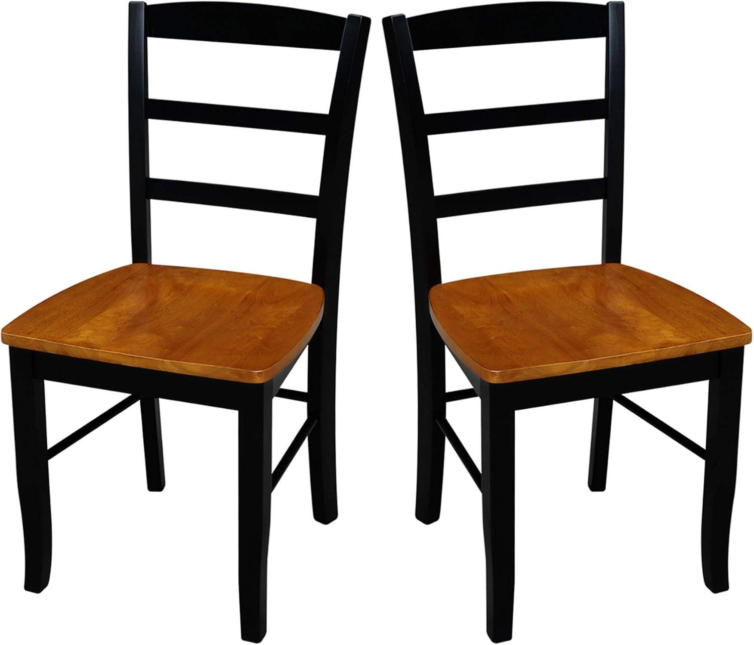 Set of 2 Madrid Ladderback Chairs - International Concepts