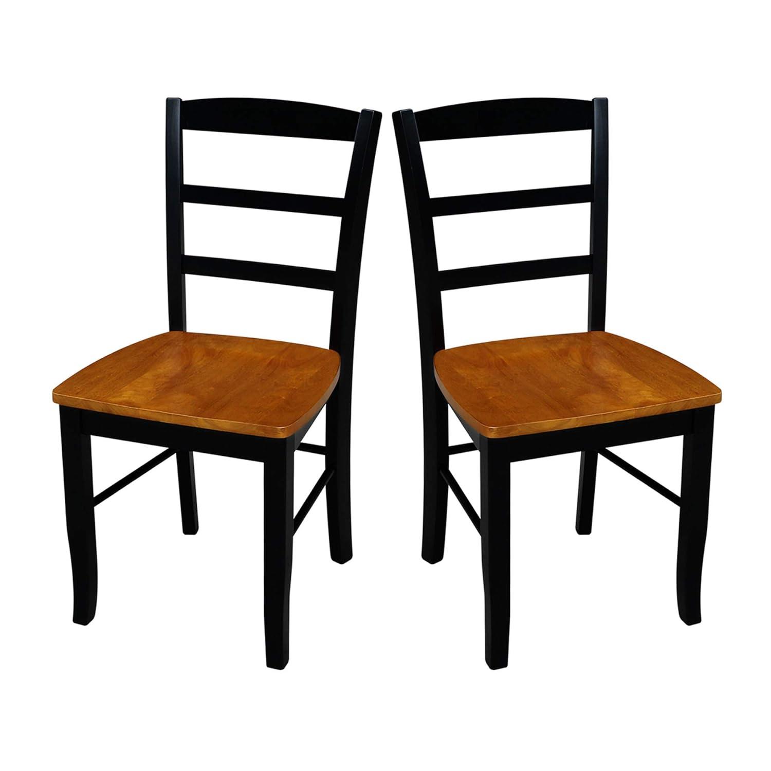 Set of 2 Madrid Ladderback Chairs - International Concepts
