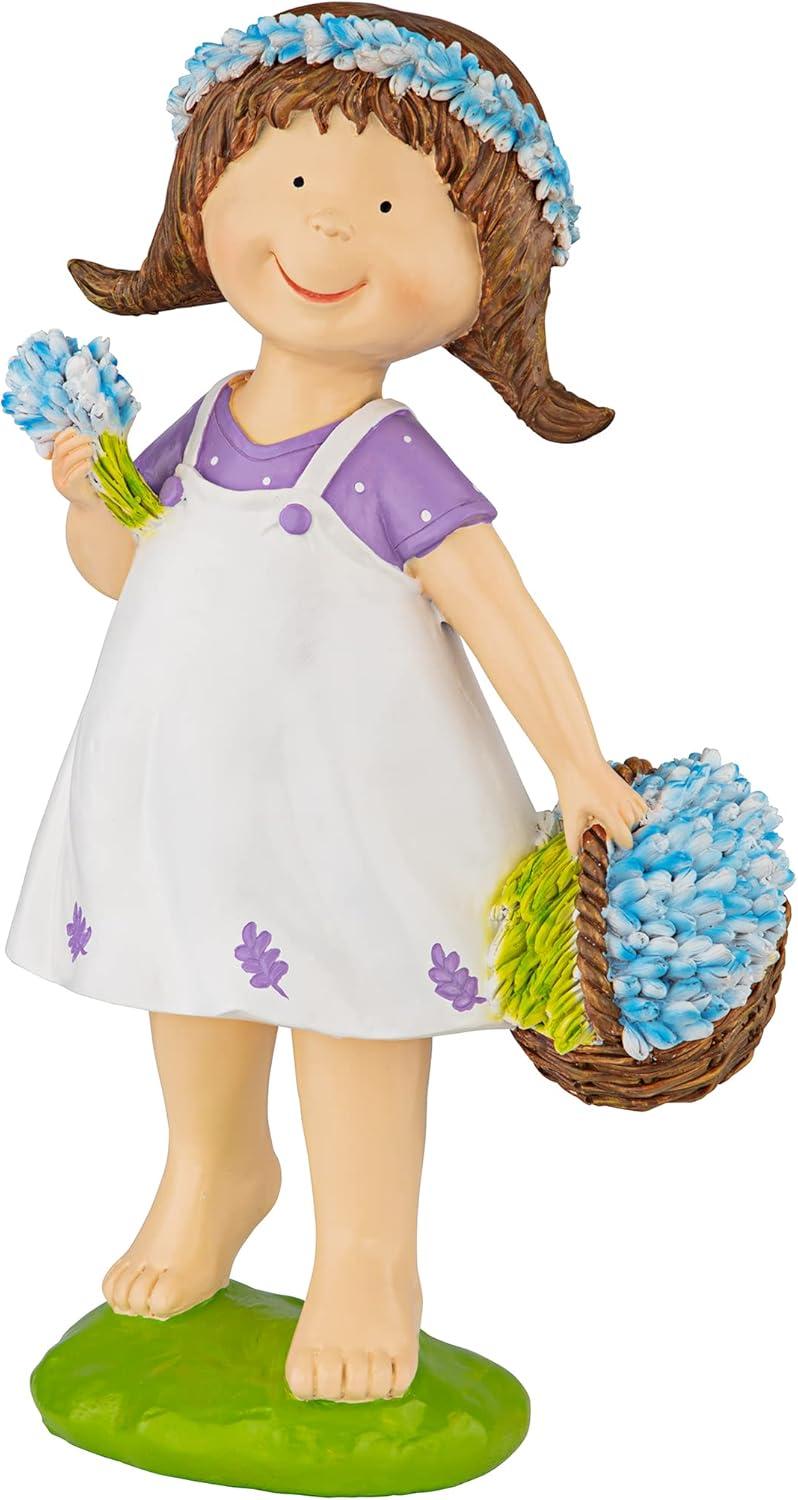 Juliette Bluebonnet Girl Garden Statue