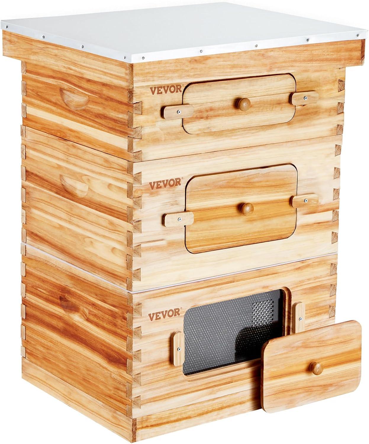 VEVOR VEVOR Bee Hive 30 Frame Bee Hives Starter Kit
